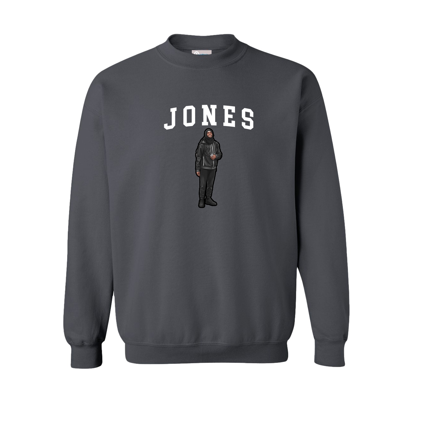Fleece Crew — Shirsey in Grey