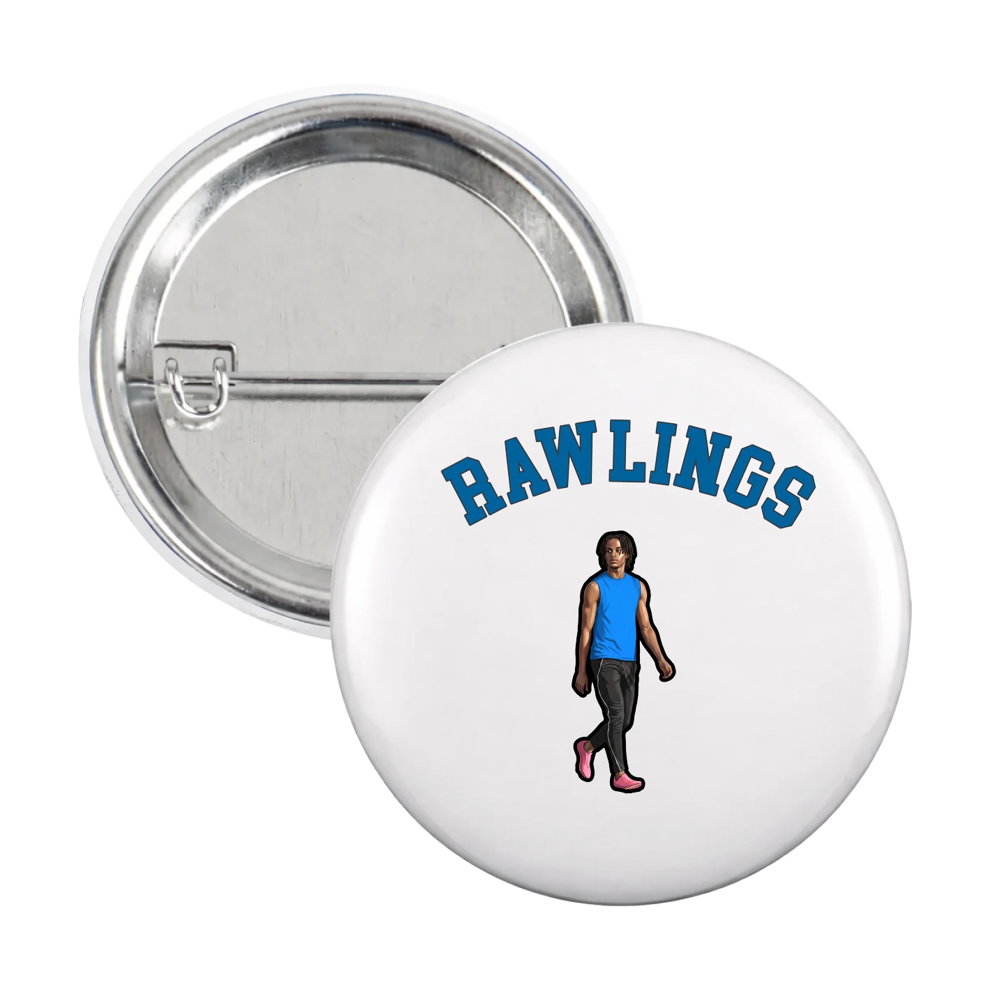 Game Day Button — Shirsey Arch in White