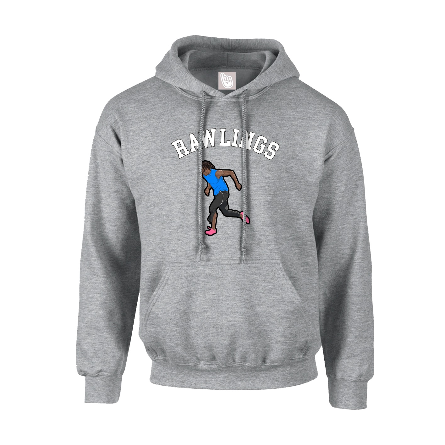Youth Hoodie — Shirsey Arch in Grey