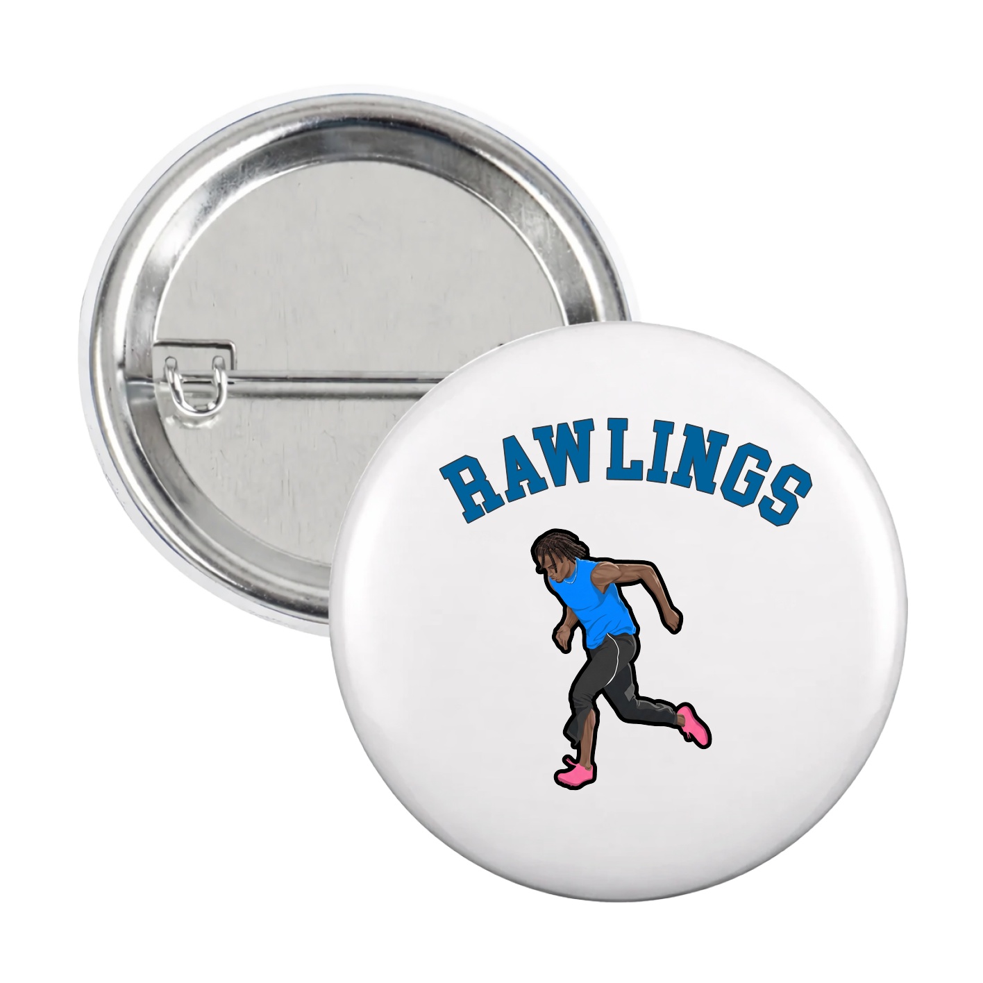 Game Day Button — Shirsey Arch in White