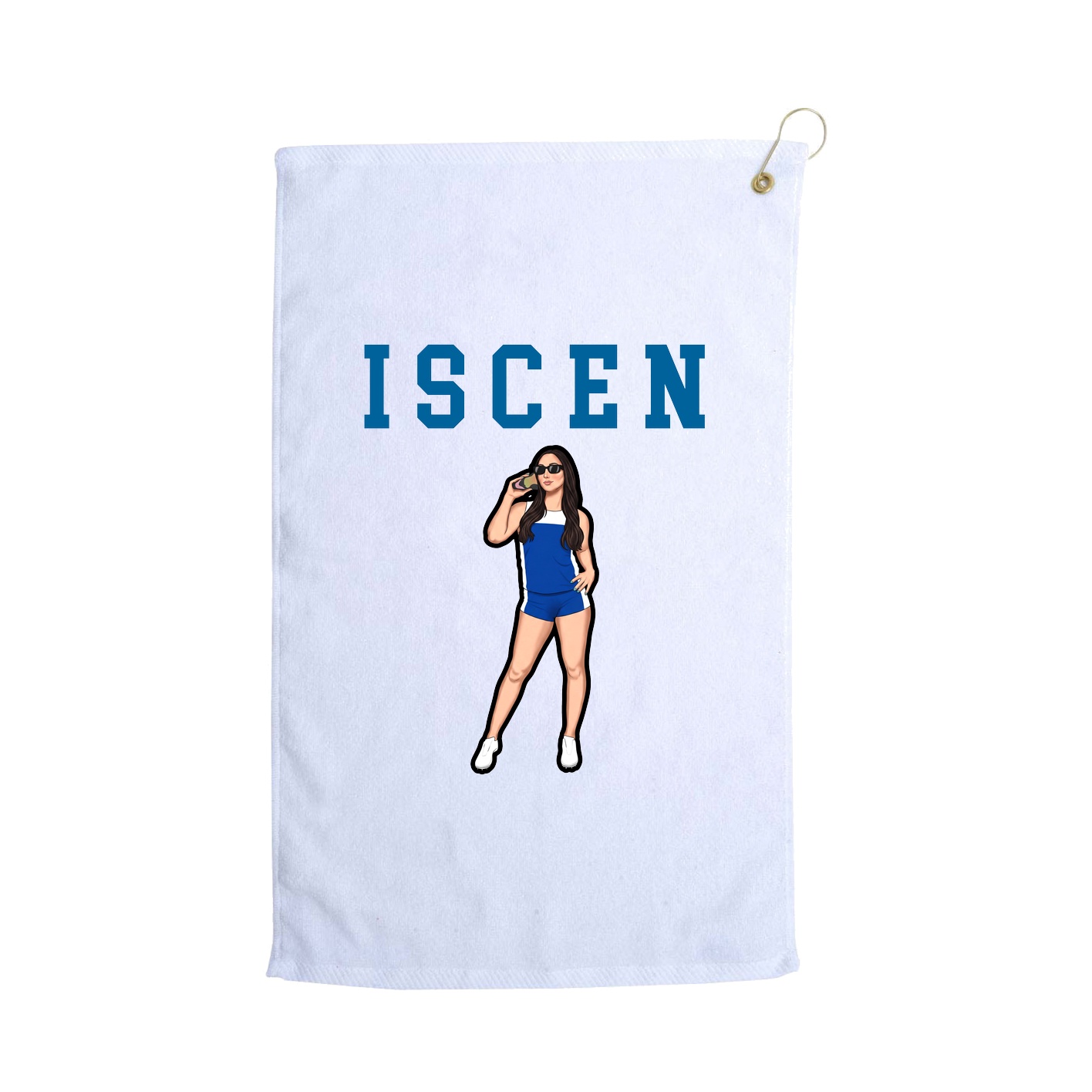 Golf Towel — Shirsey in White