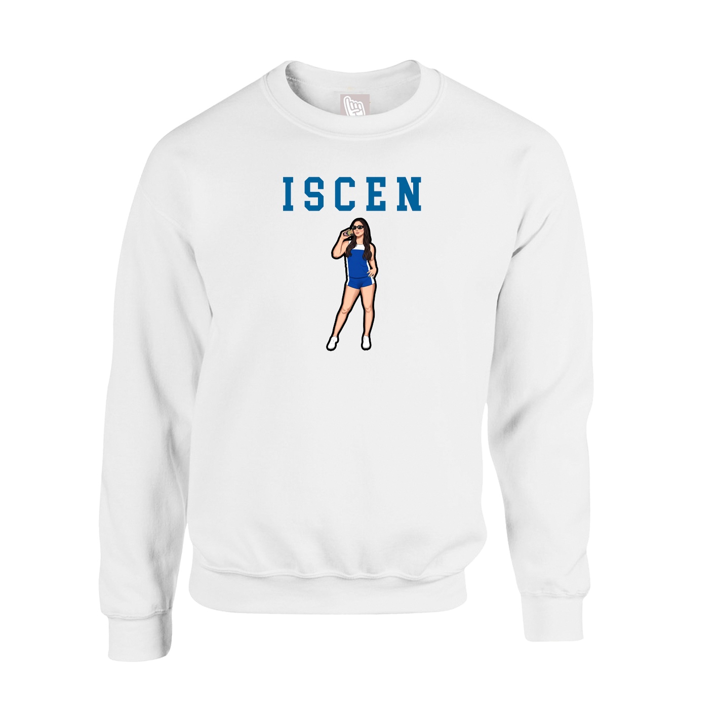 Fleece Crew — Shirsey in White