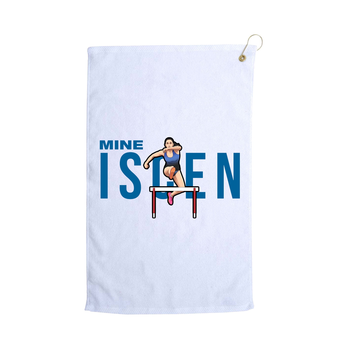 Golf Towel — Player Name in White