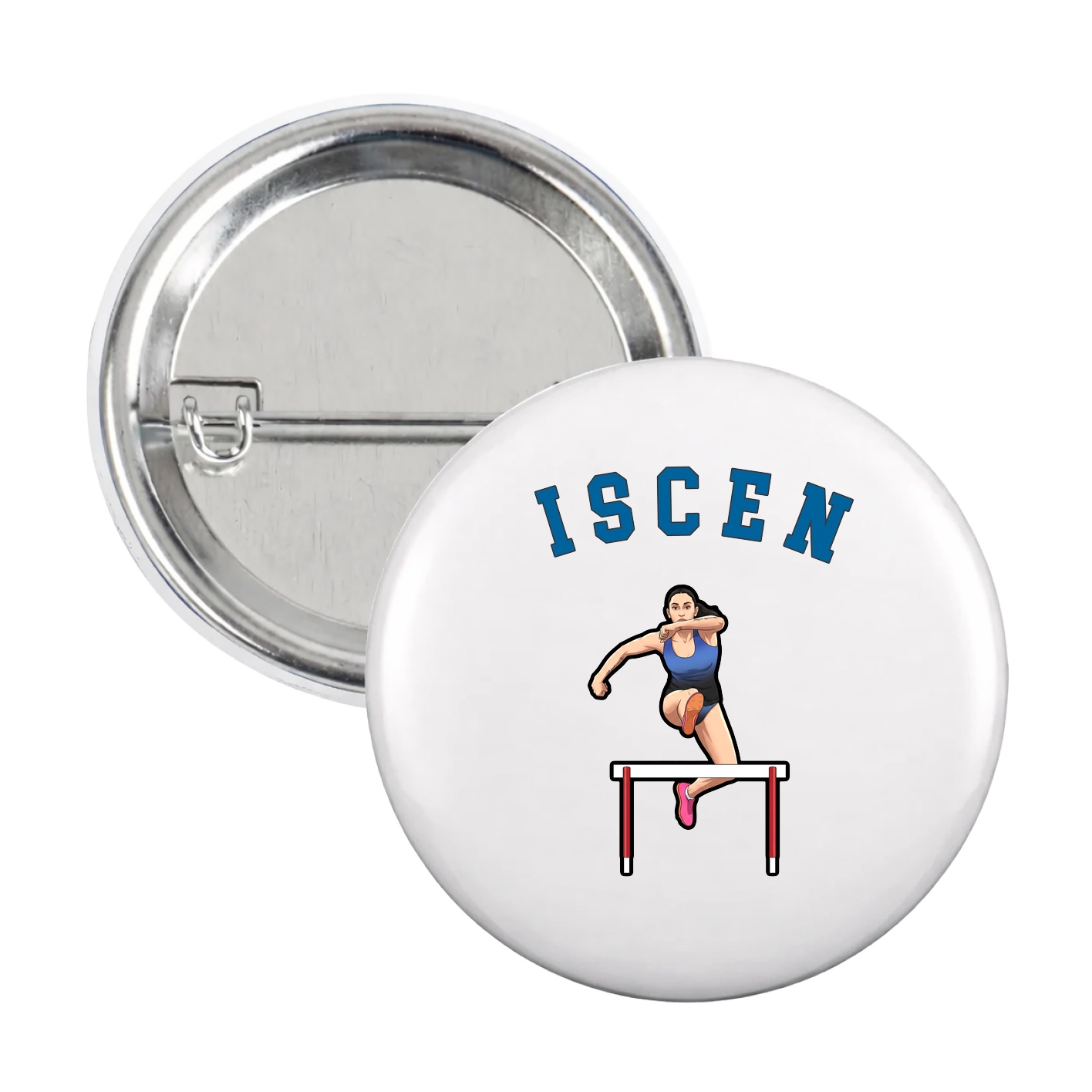 Game Day Button — Shirsey Arch in White