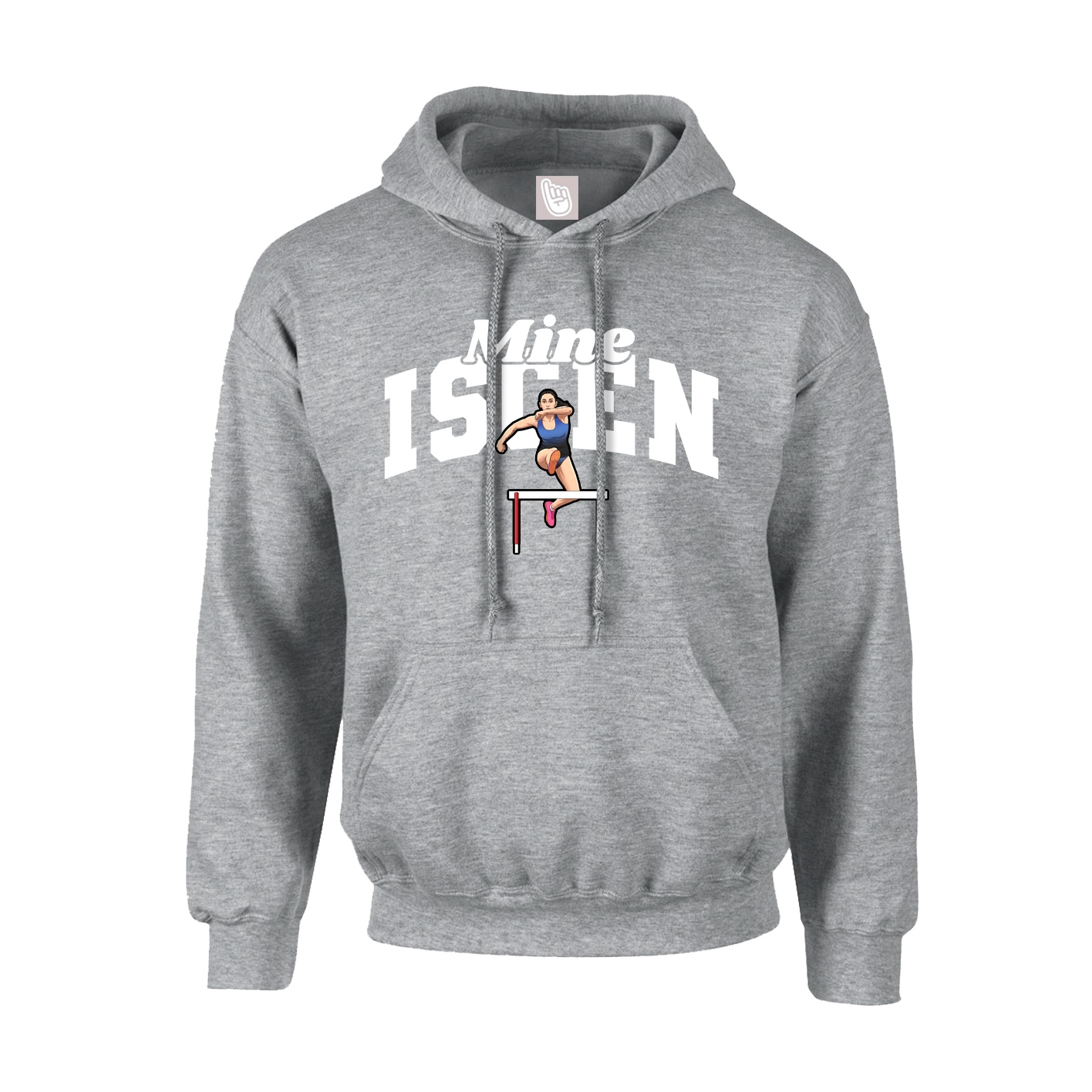 Hoodie — Signature Arch in Grey