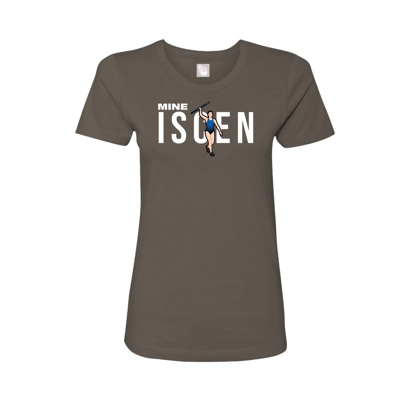 Womens Tee — Player Name in Grey