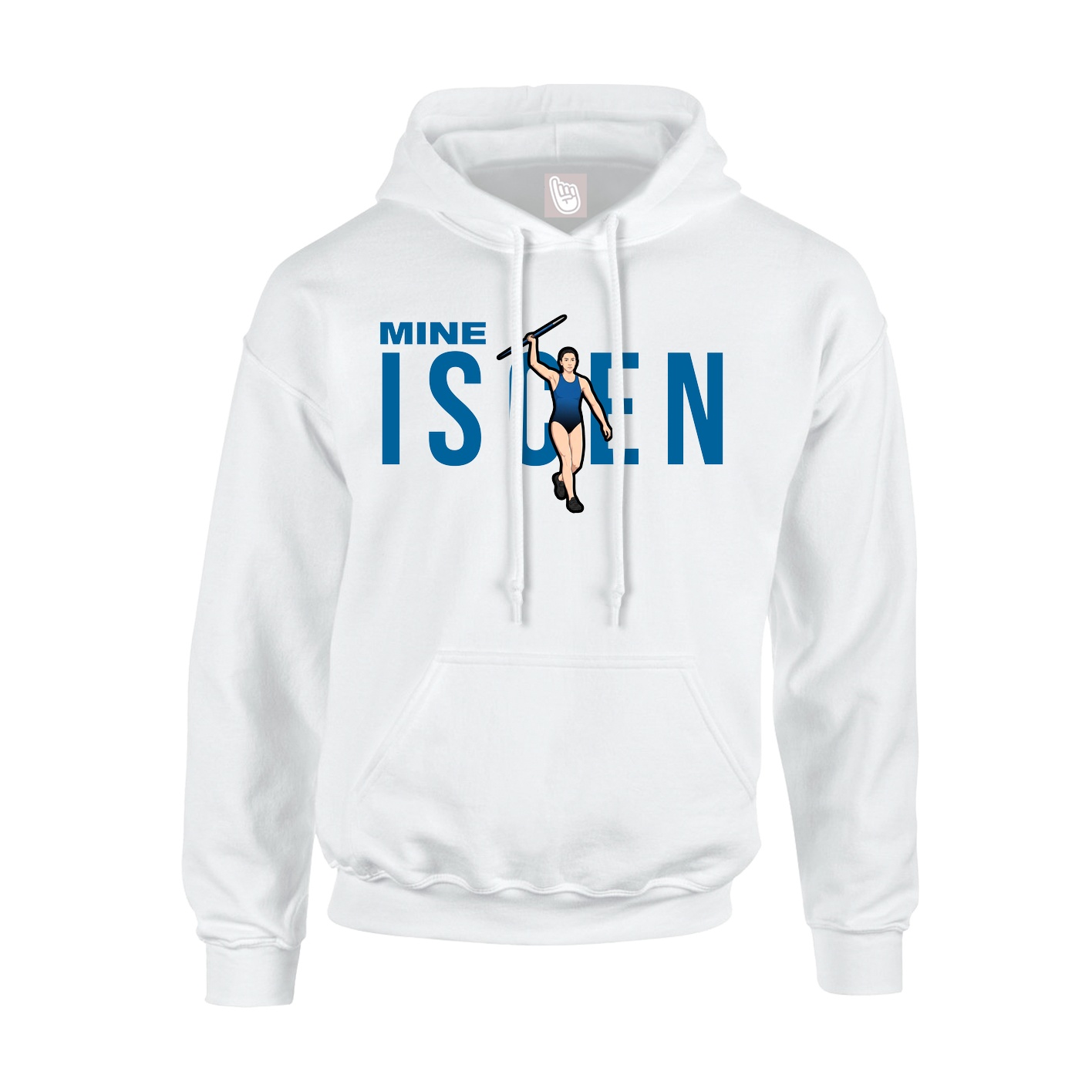 Hoodie — Player Name in White