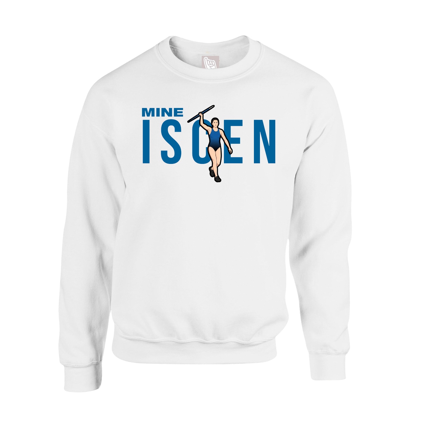Fleece Crew — Player Name in White