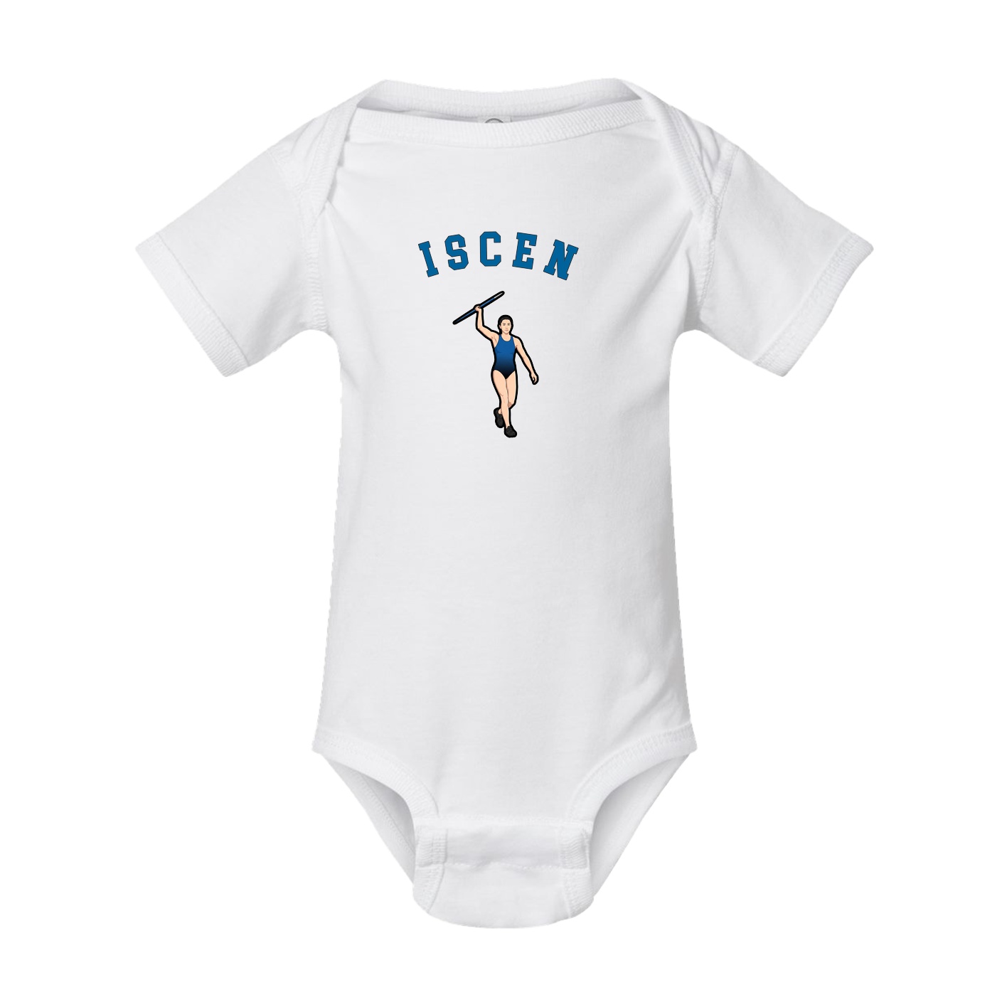 Baby Onesie — Shirsey Arch in White