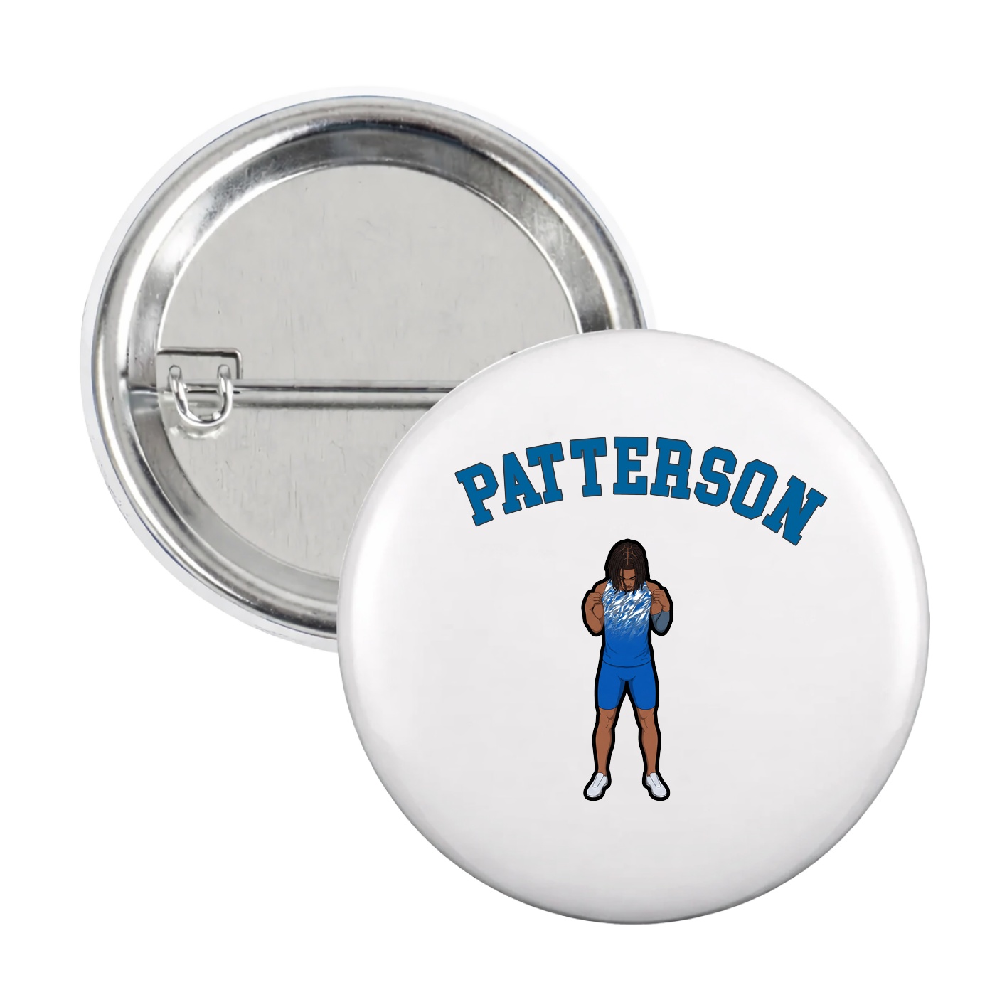 Game Day Button — Shirsey Arch in White