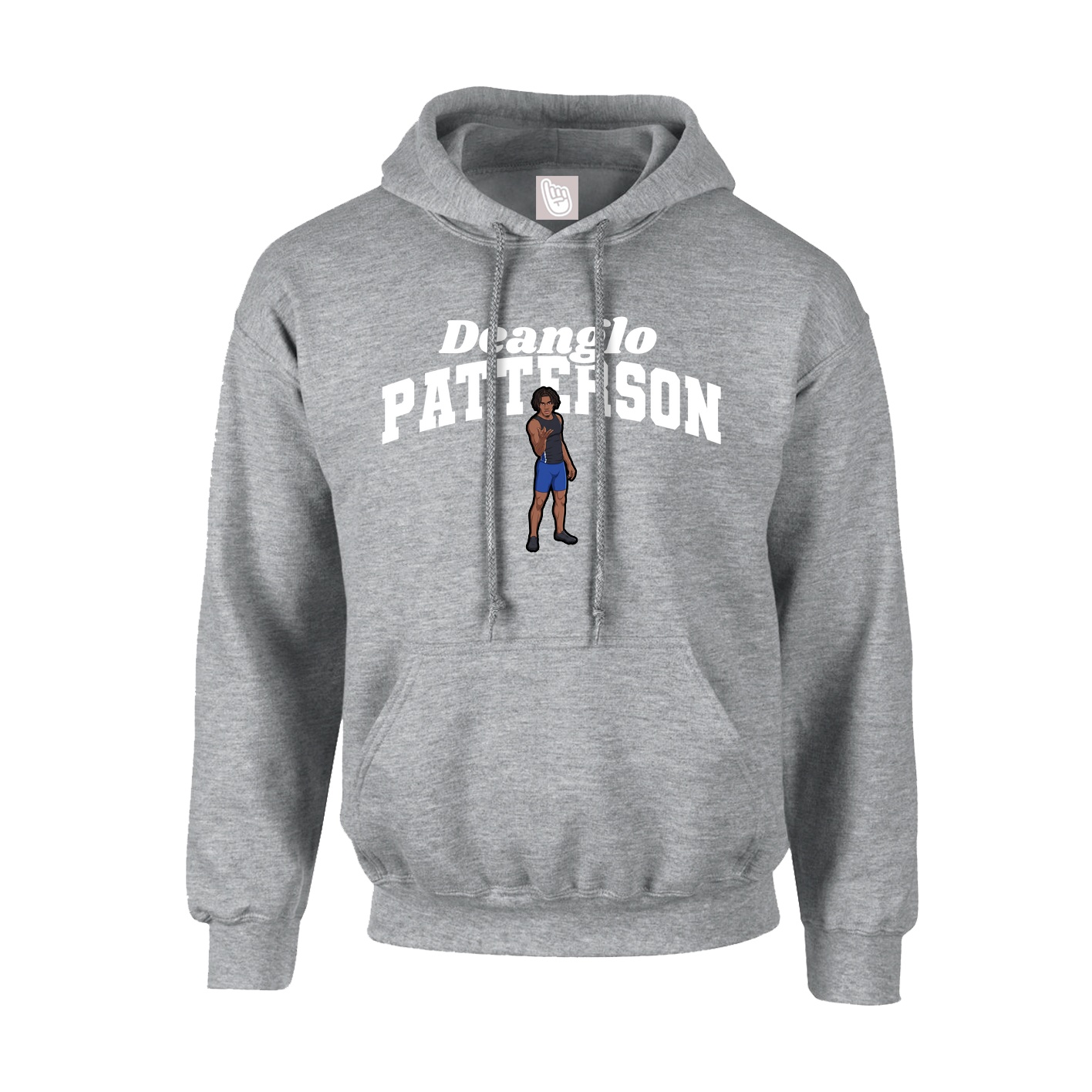 Hoodie — Signature Arch in Grey