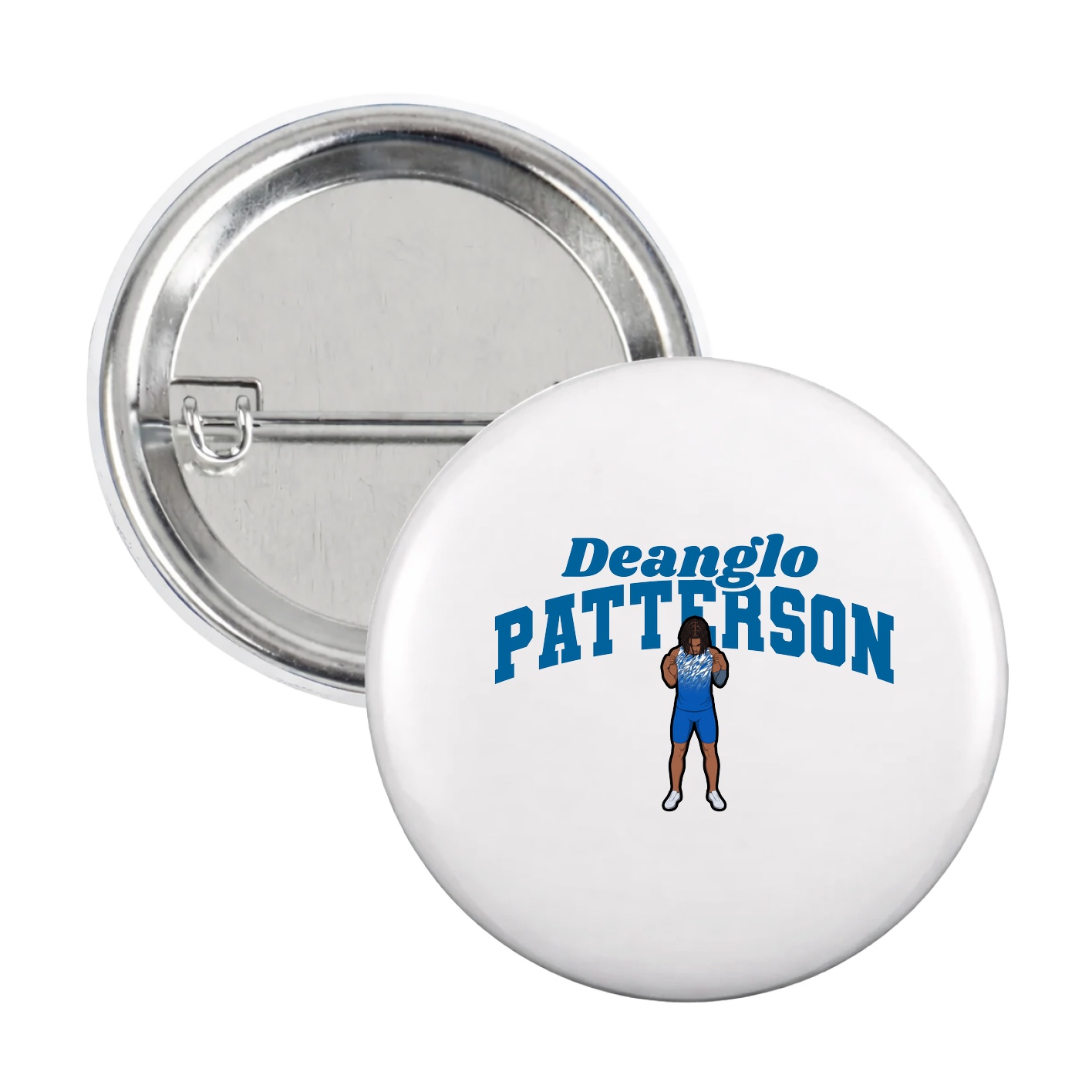 Game Day Button — Signature Arch in White