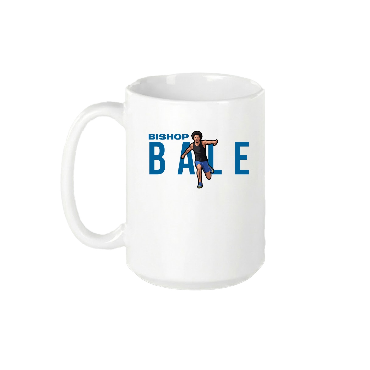 15oz Coffee Mug — Player Name in White