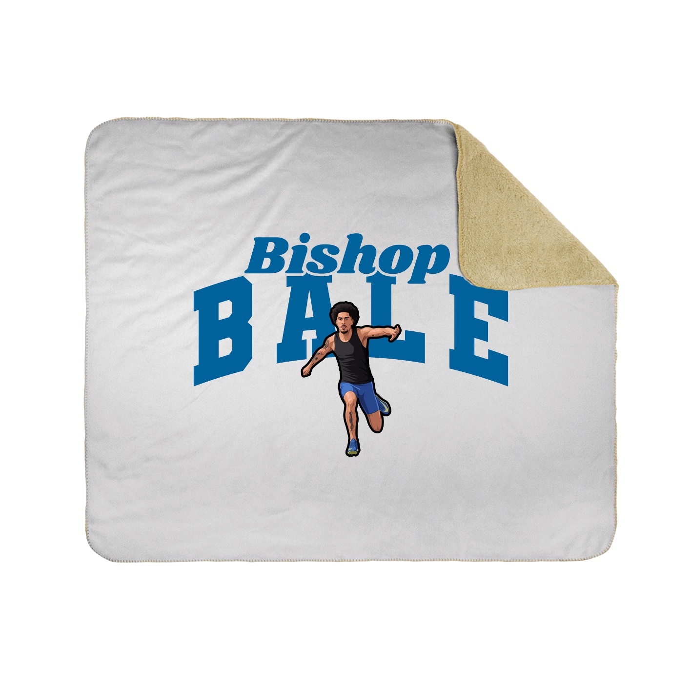 Throw Blanket — Signature Arch in White