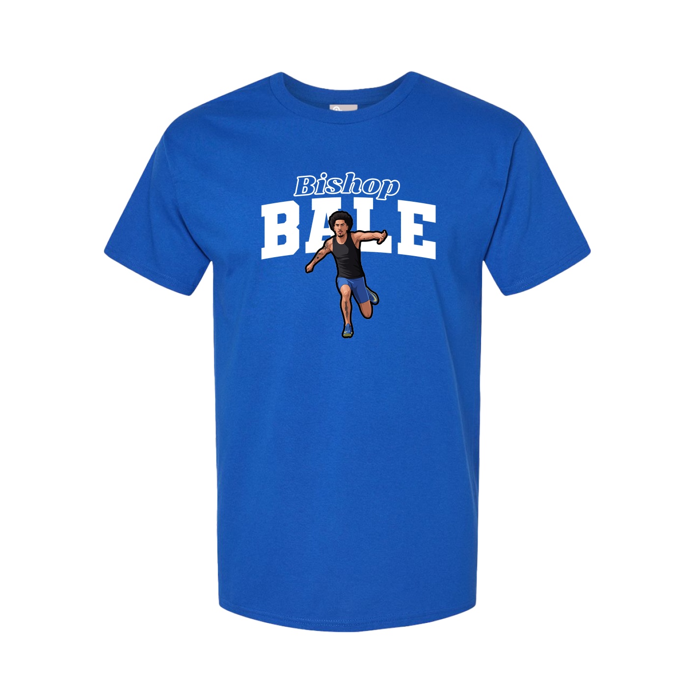 Youth Tee — Name Arch in Royal