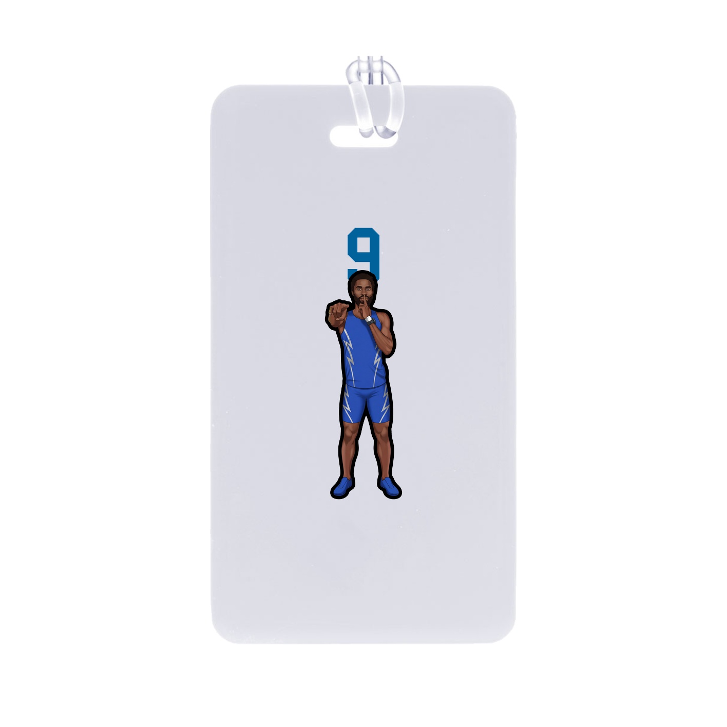 Bag Tag — Number Top in Classic