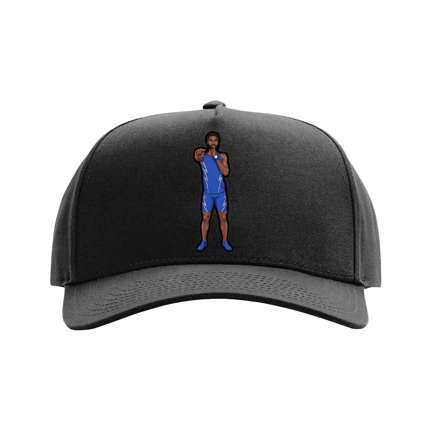 Full Fabric Five-Panel Champ Cap