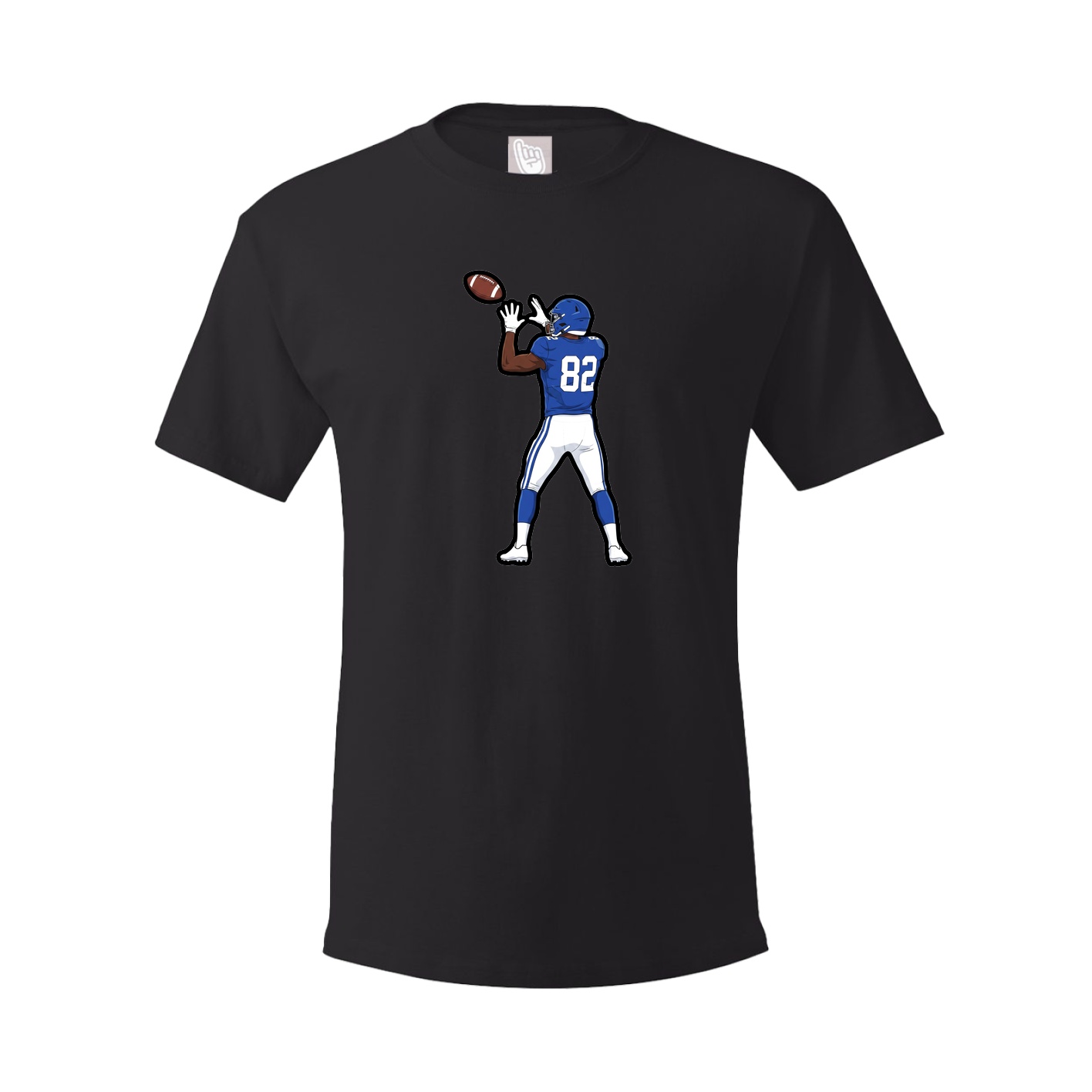 Youth Tee — Name Vertical in Black