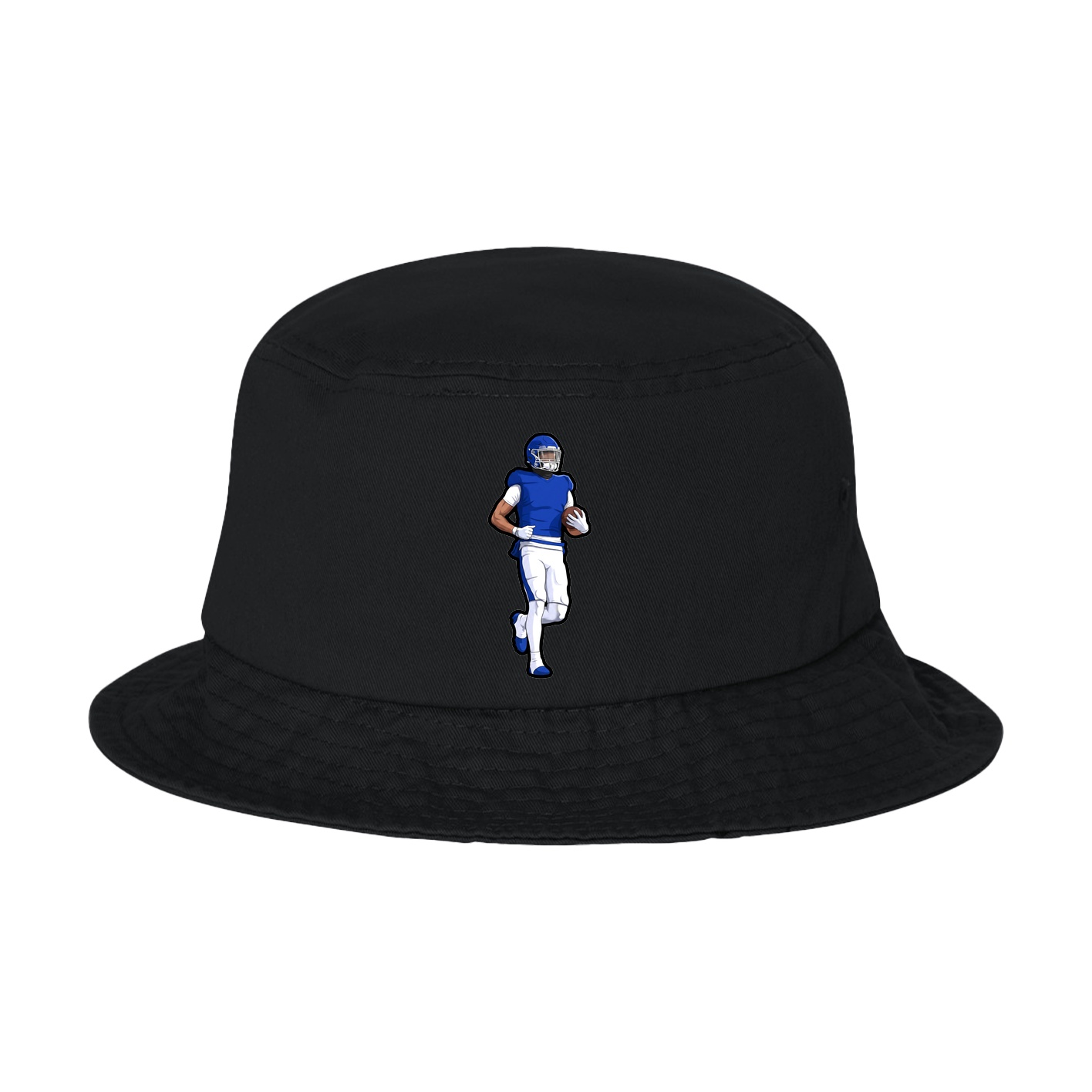 Bucket Cap — Name Vertical in Black