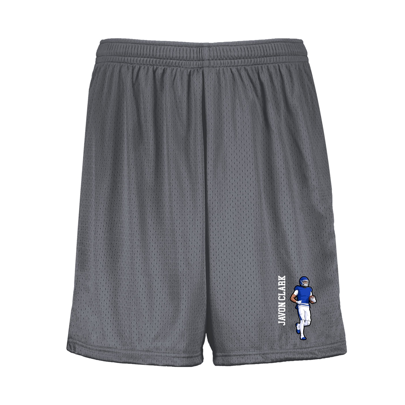 Shorts — Name Vertical in Grey