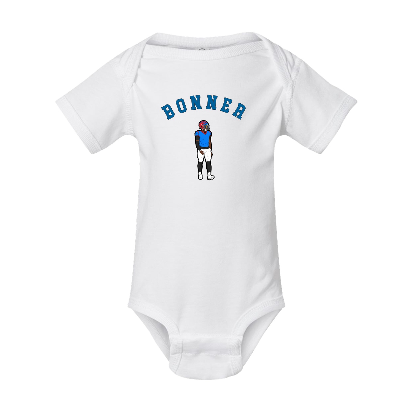 Baby Onesie — Shirsey Arch in White
