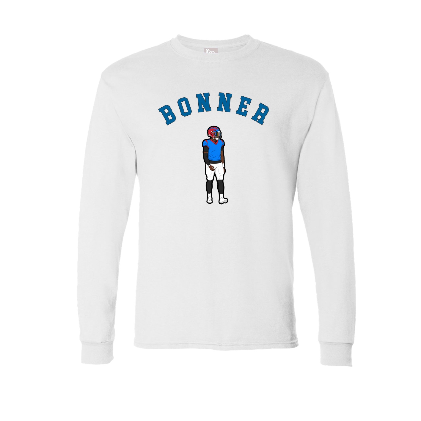 Long Sleeve Tee — Shirsey Arch in White