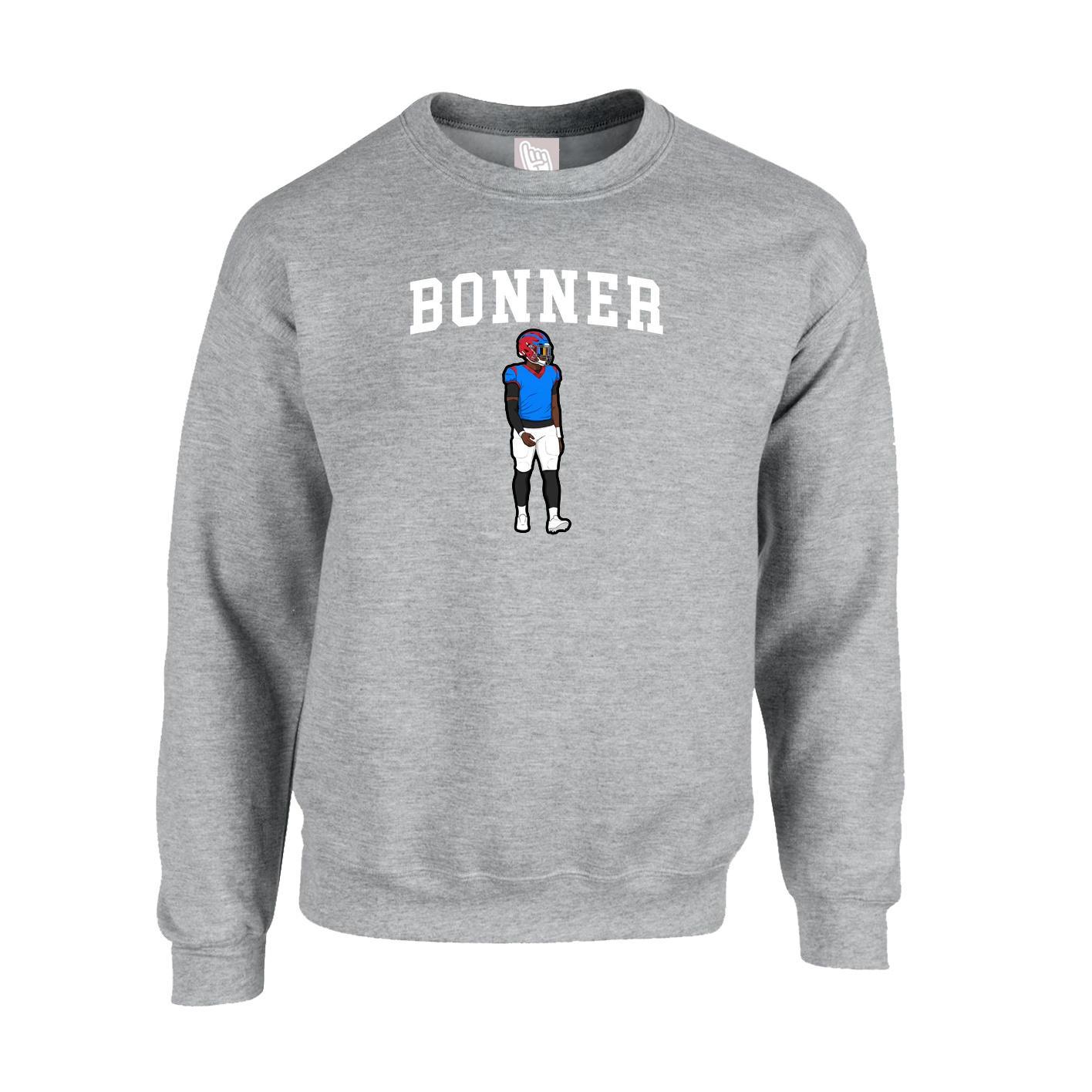 Fleece Crew — Shirsey in Grey