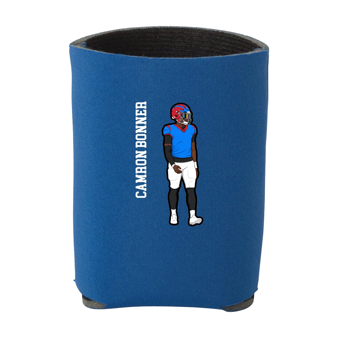 Can Holder — Name Vertical in Royal