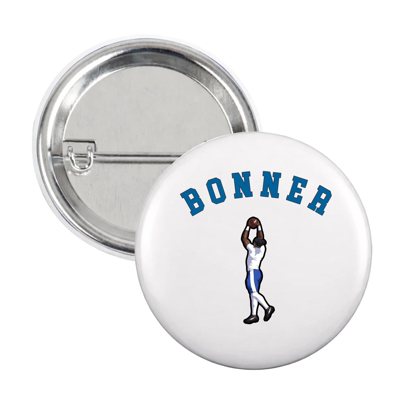 Game Day Button — Shirsey Arch in White