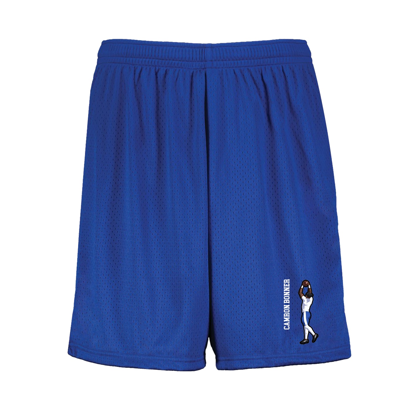 Shorts — Name Vertical in Royal