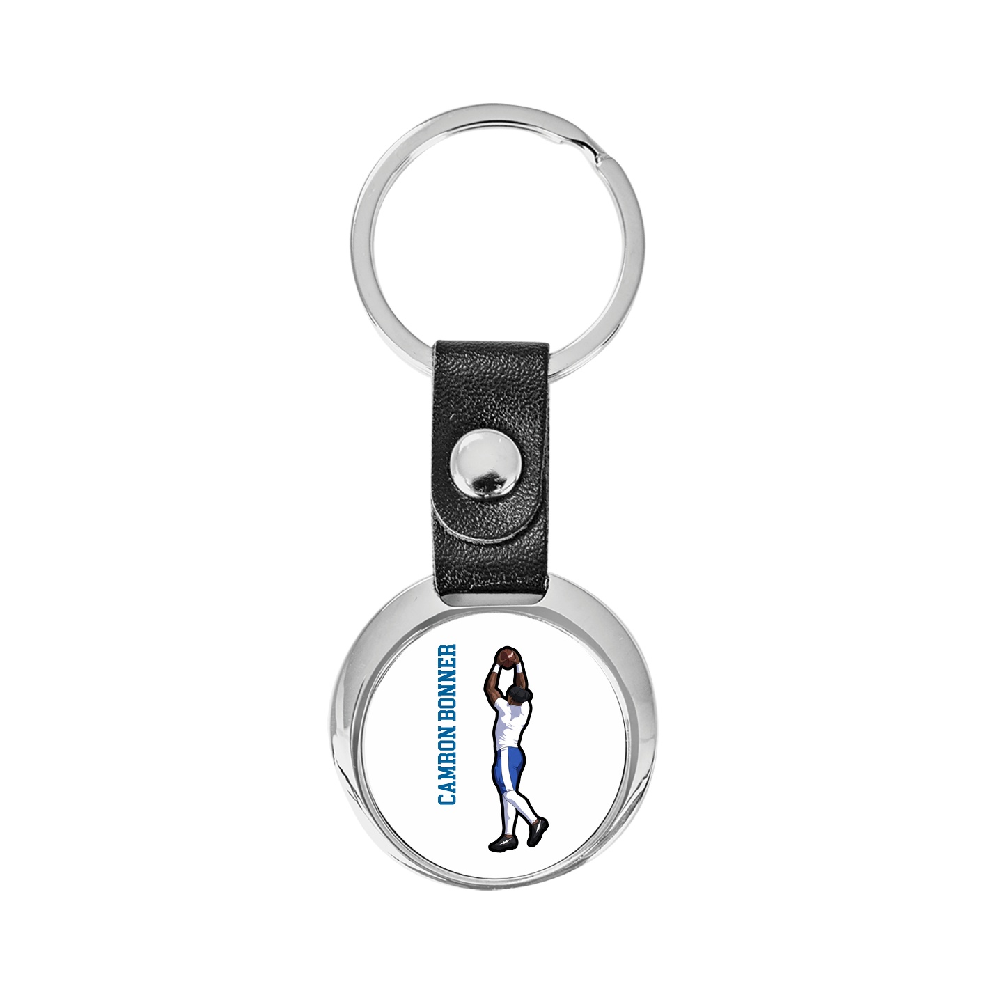 Key Chain — Name Vertical in Classic