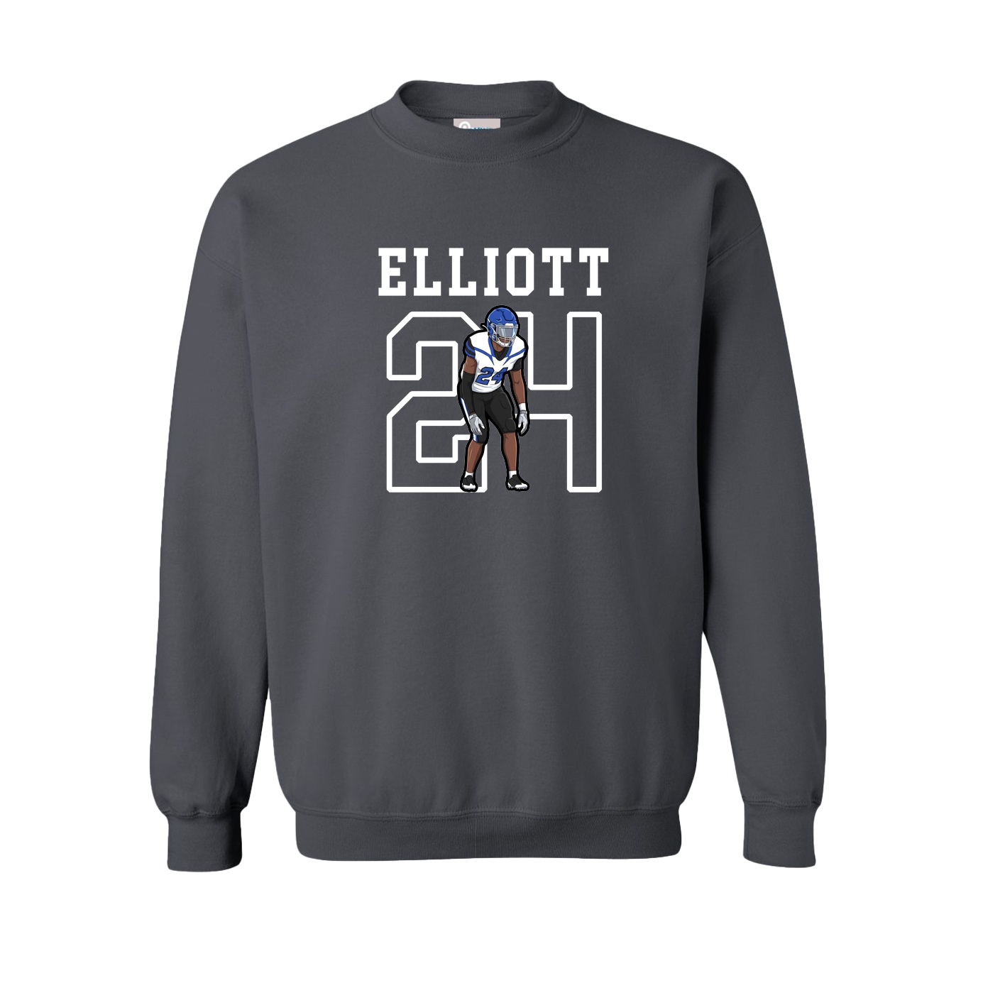 Fleece Crew — Shirsey in Grey