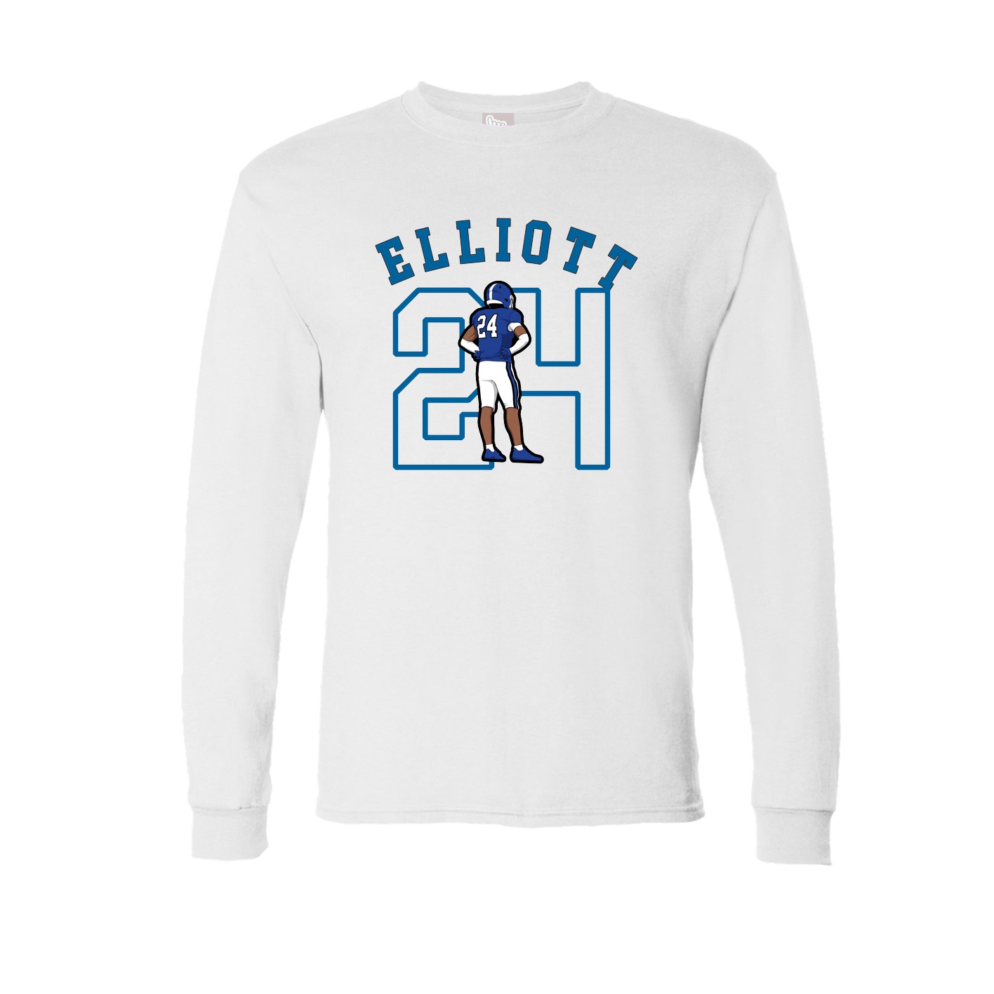 Long Sleeve Tee — Shirsey Arch in White