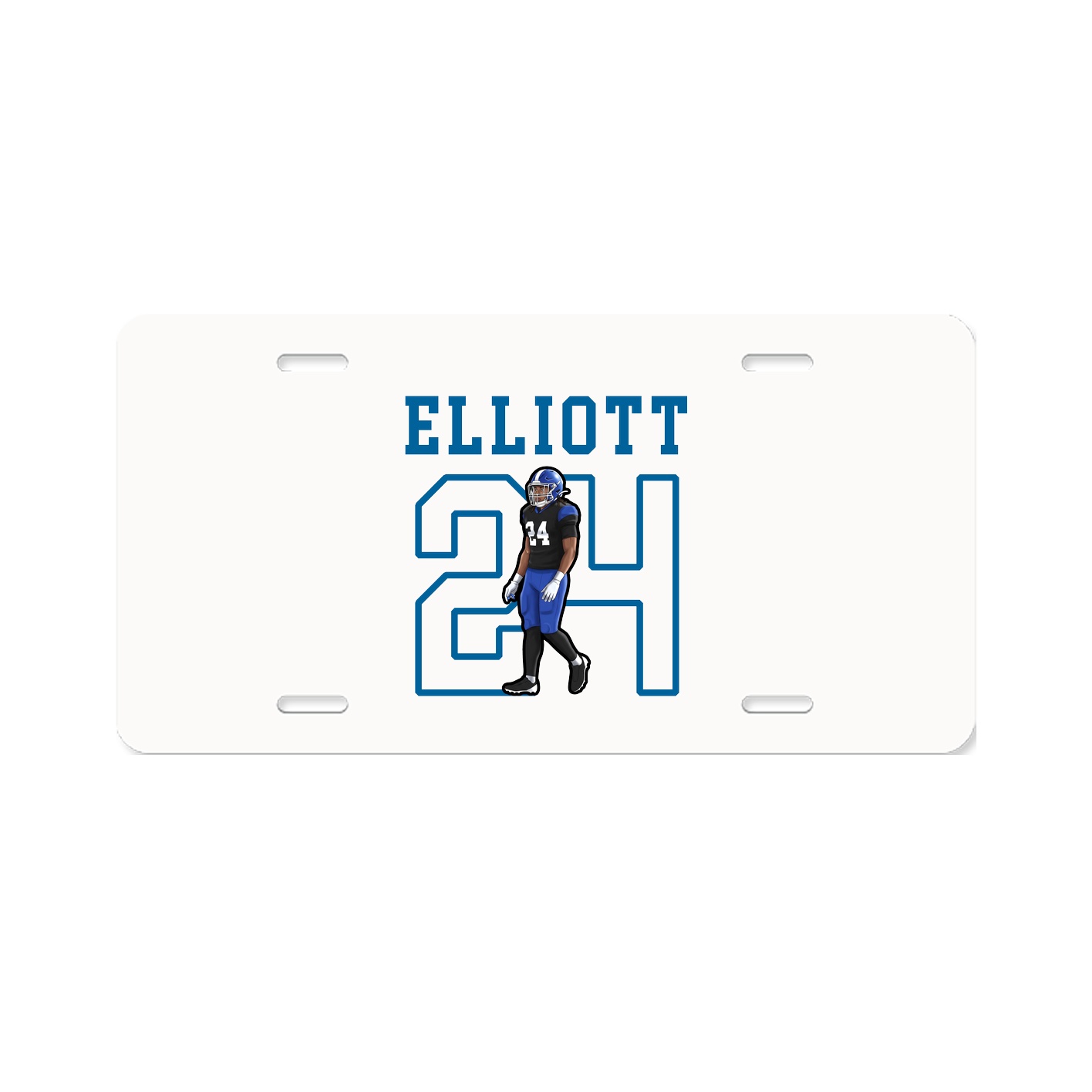 Aluminum License Plate
