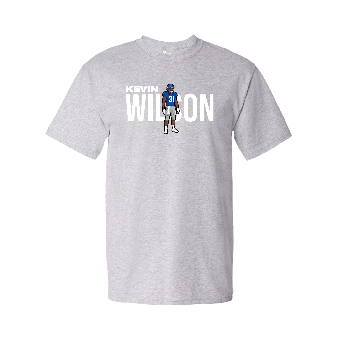 Youth Tee — Player Name in Grey