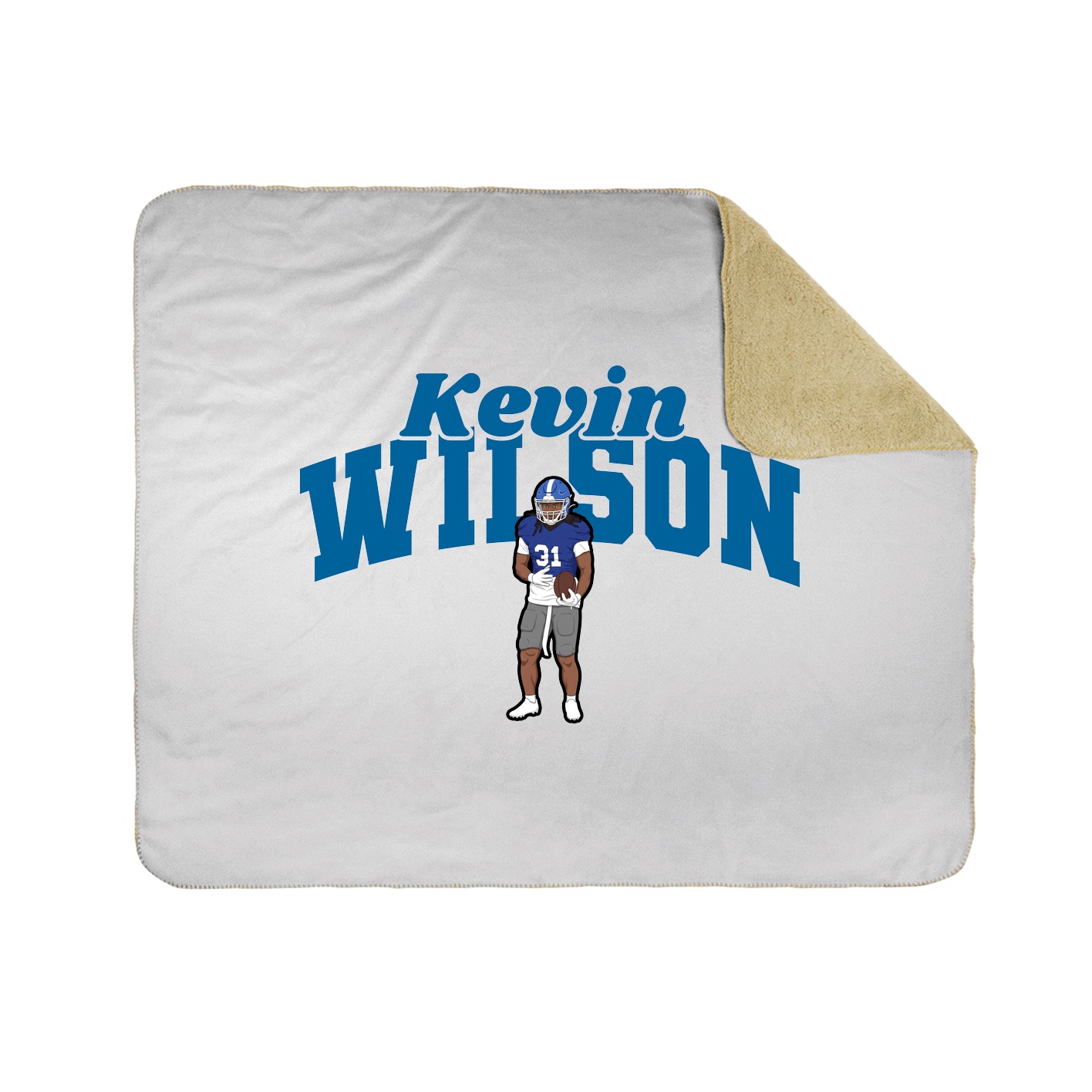 Throw Blanket — Signature Arch in White