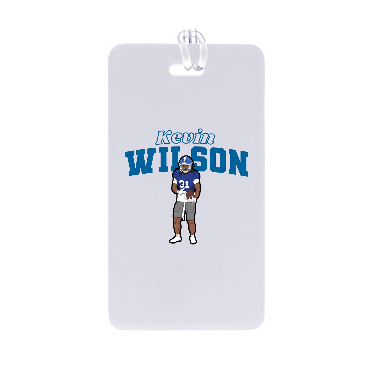 Bag Tag — Name Arch in Classic
