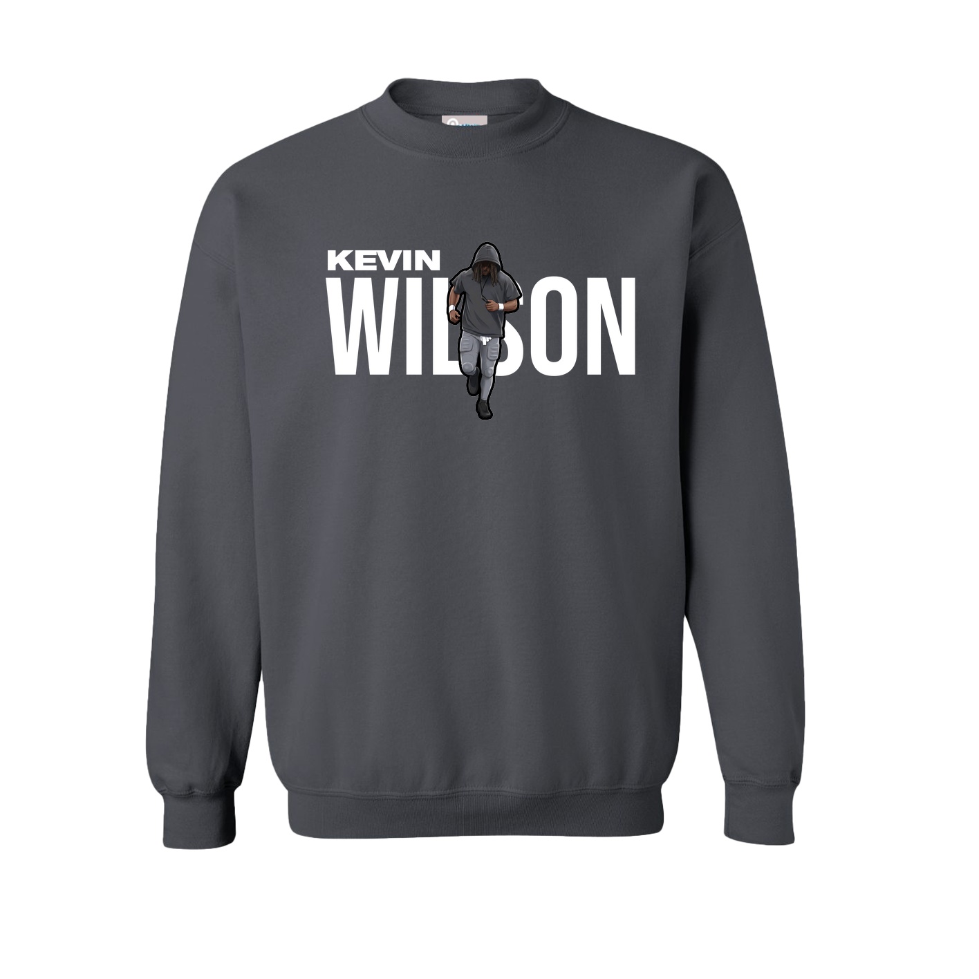 Fleece Crew — Player Name in Grey