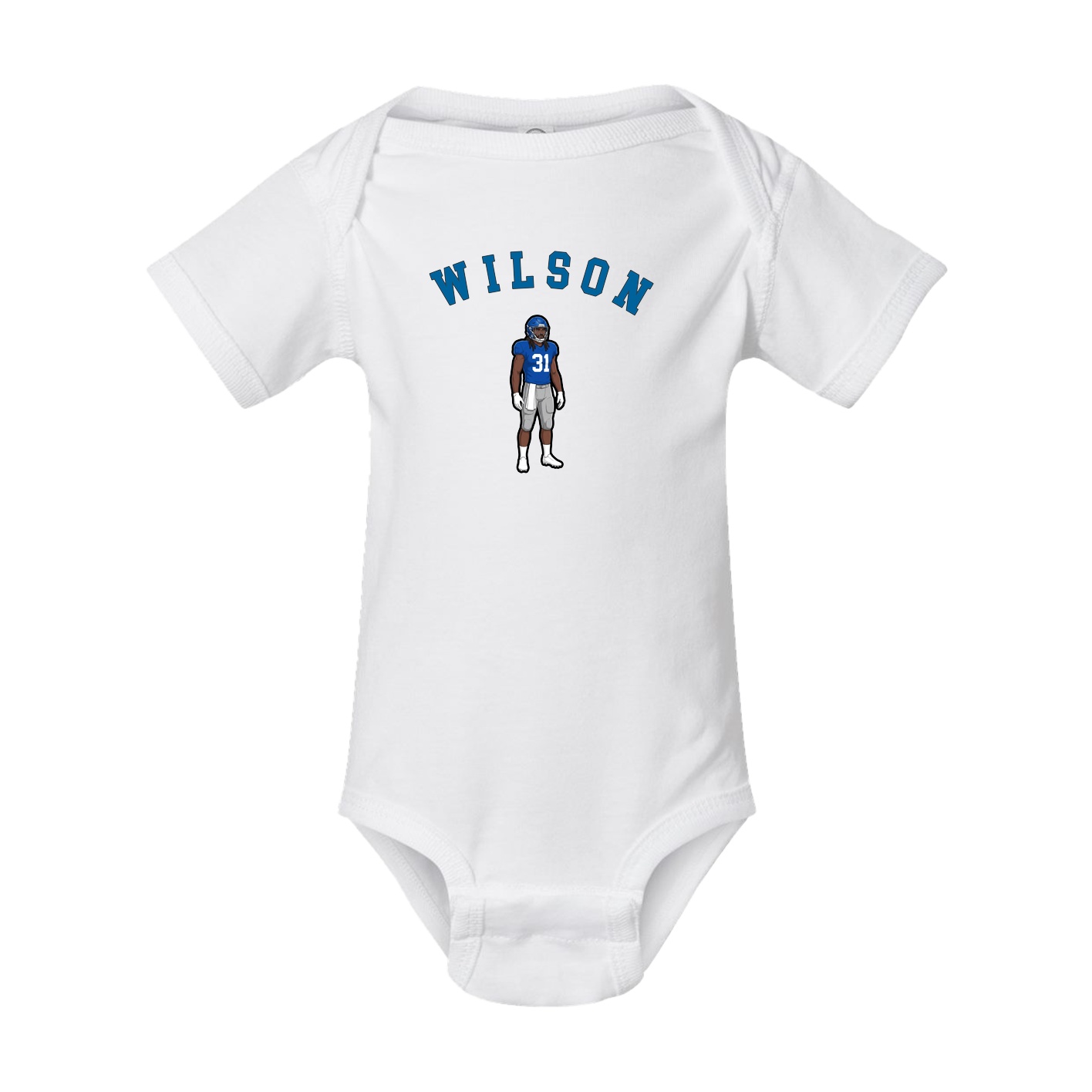 Baby Onesie — Shirsey Arch in White