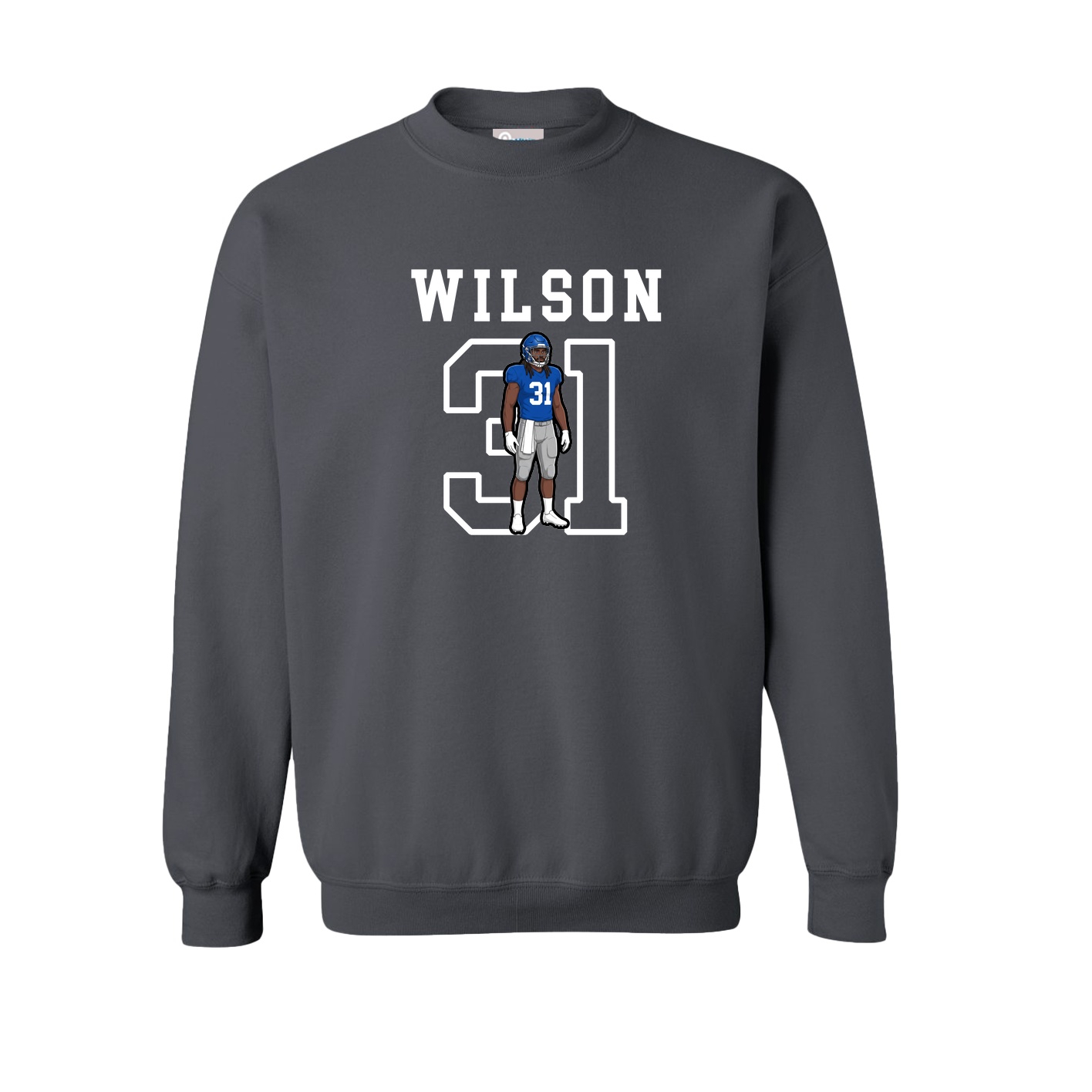 Fleece Crew — Shirsey in Grey