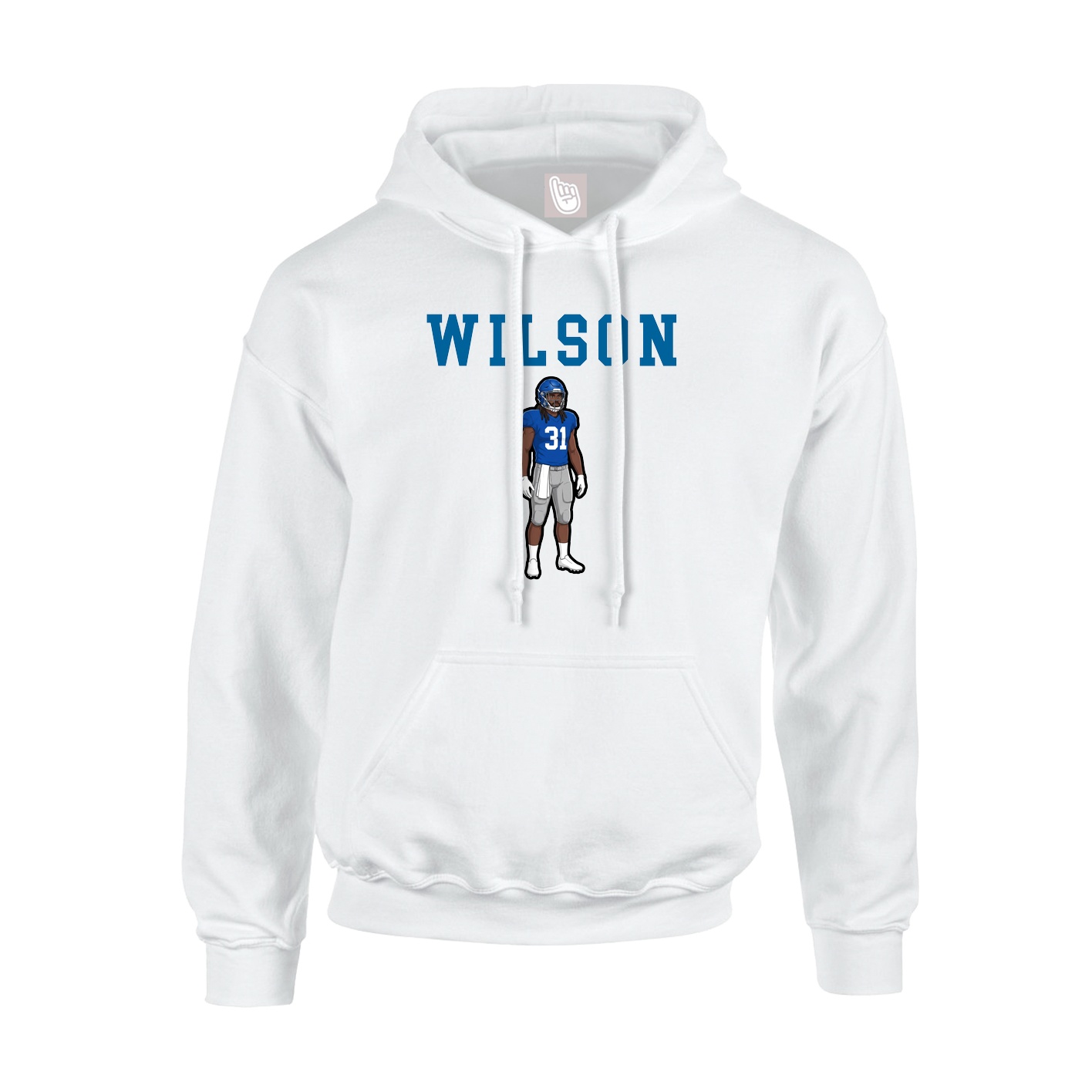 Youth Hoodie — Shirsey in White