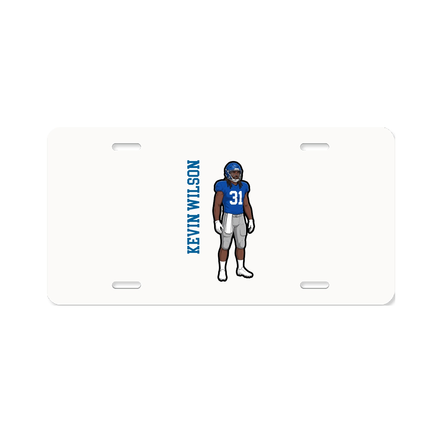 Aluminum License Plate