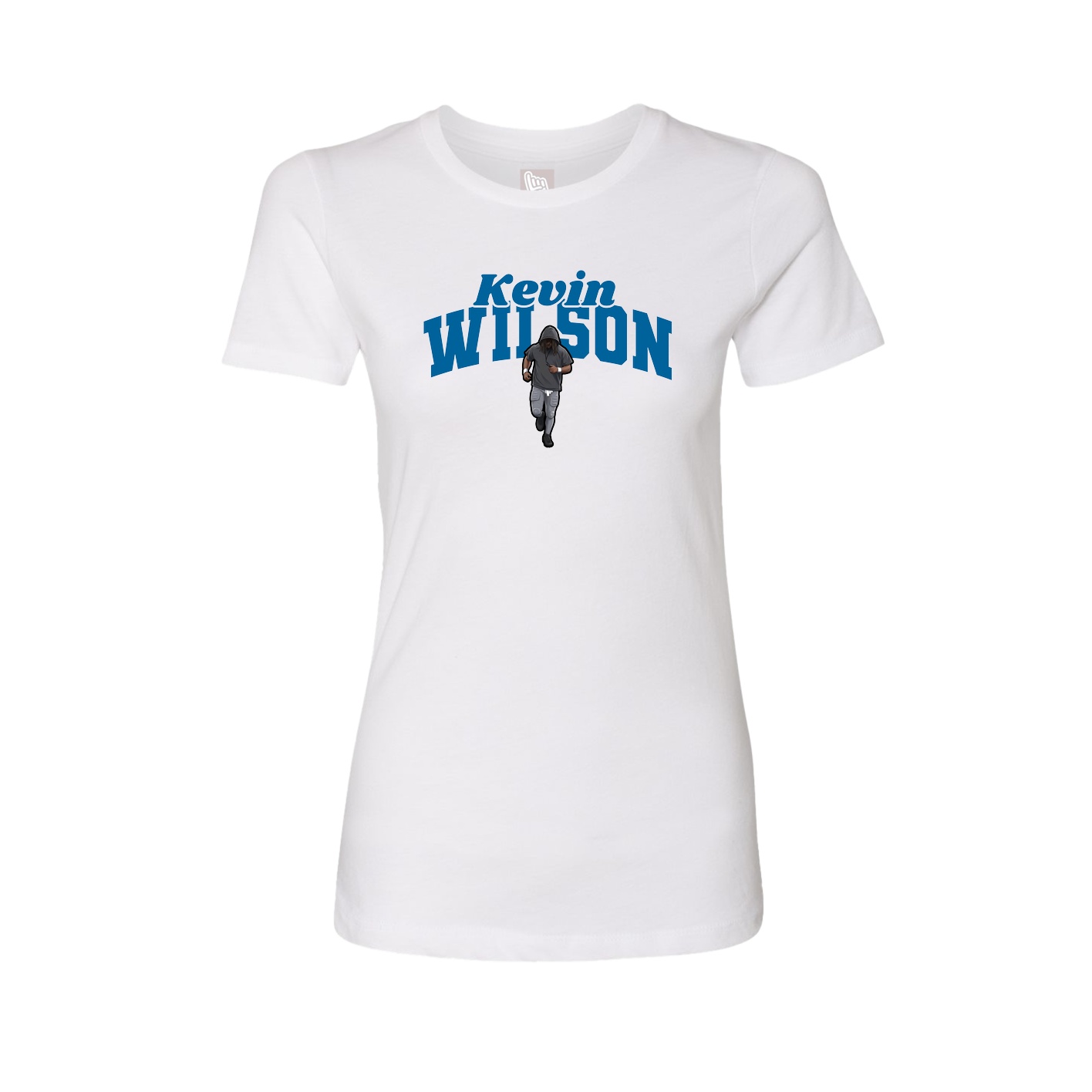 Womens Tee — Signature Arch in White