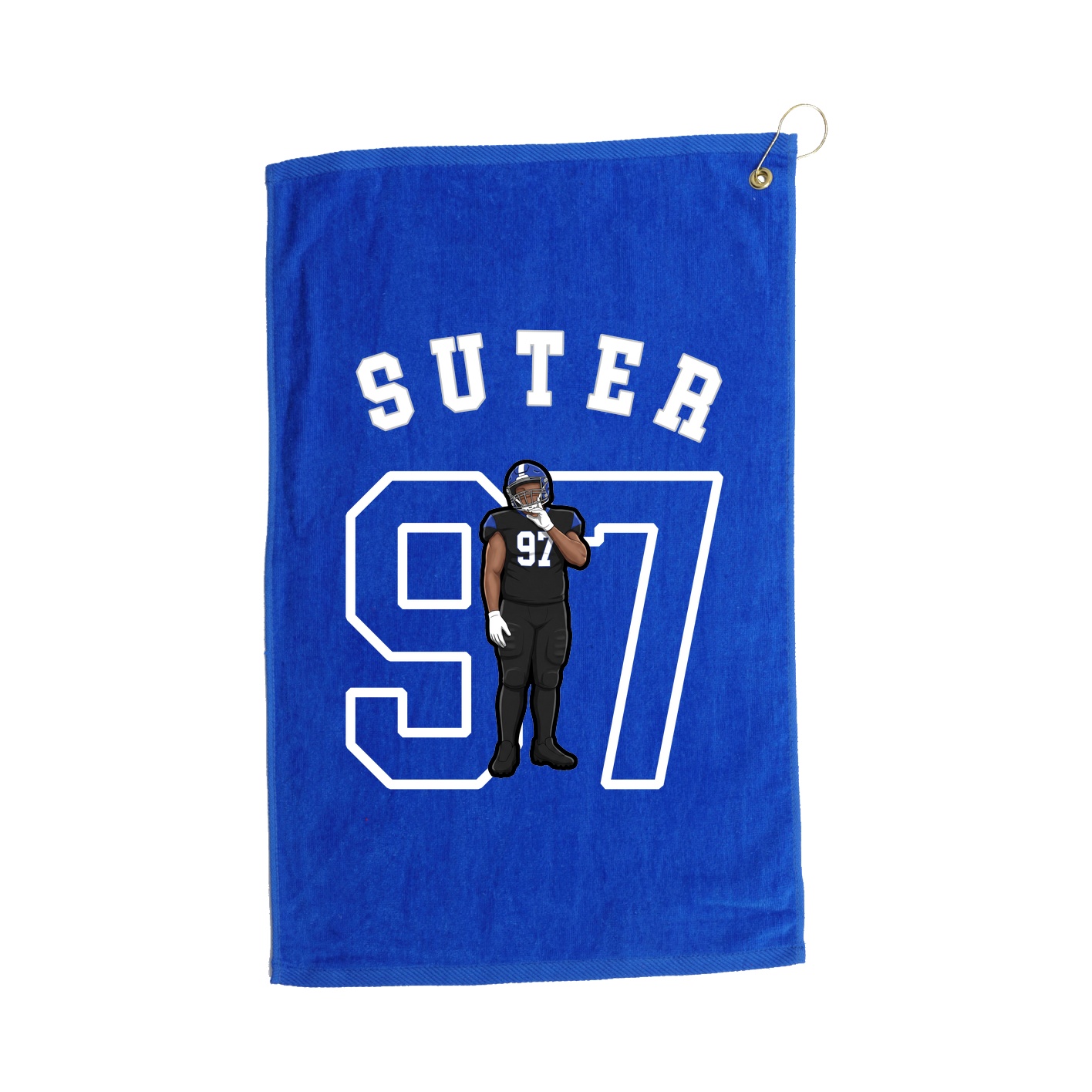 Golf Towel — Shirsey Arch in Royal
