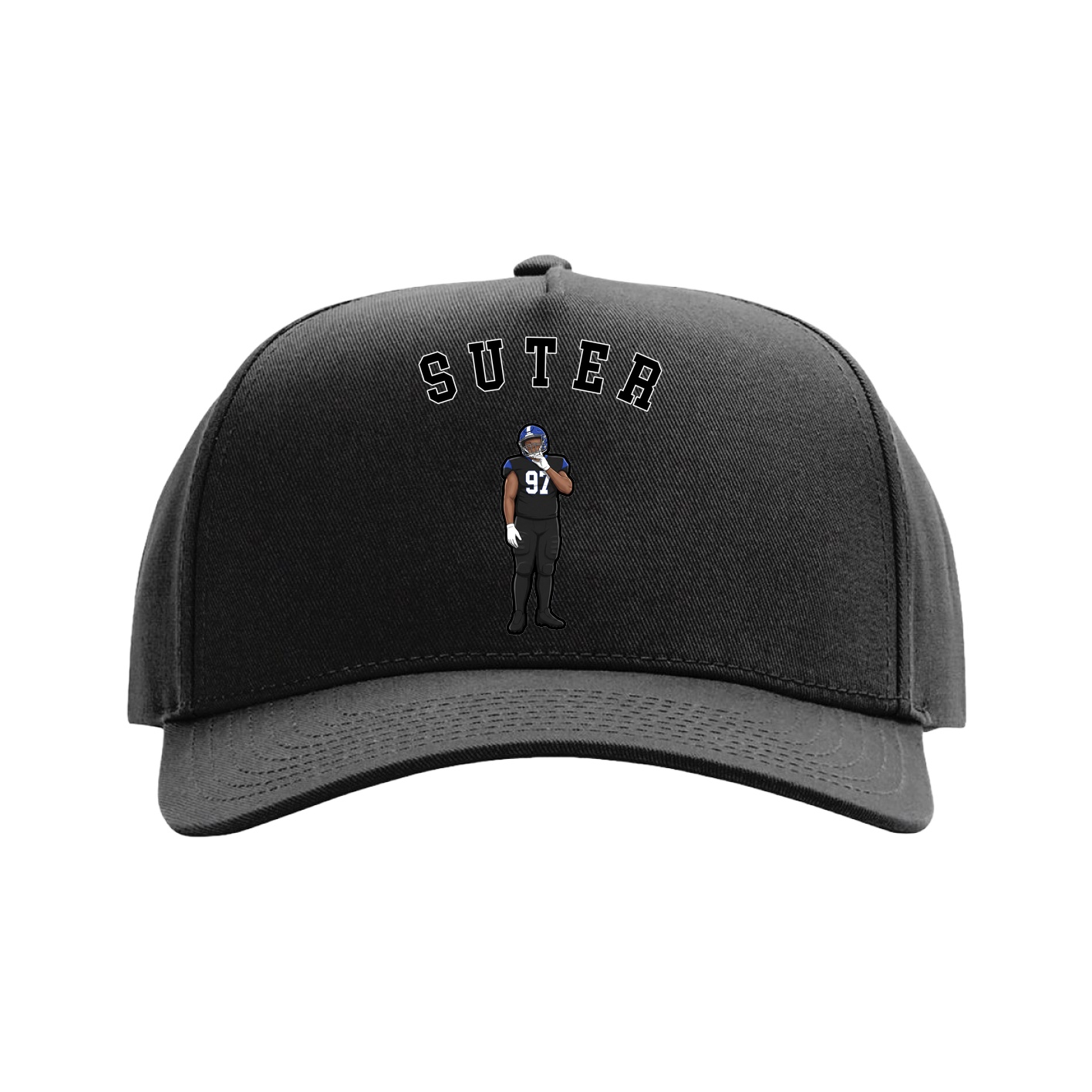 Full Fabric Five-Panel Champ Cap