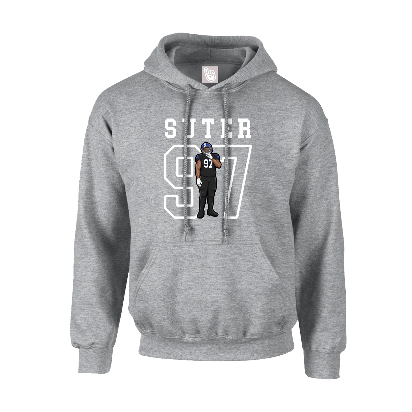 Youth Hoodie — Shirsey in Grey
