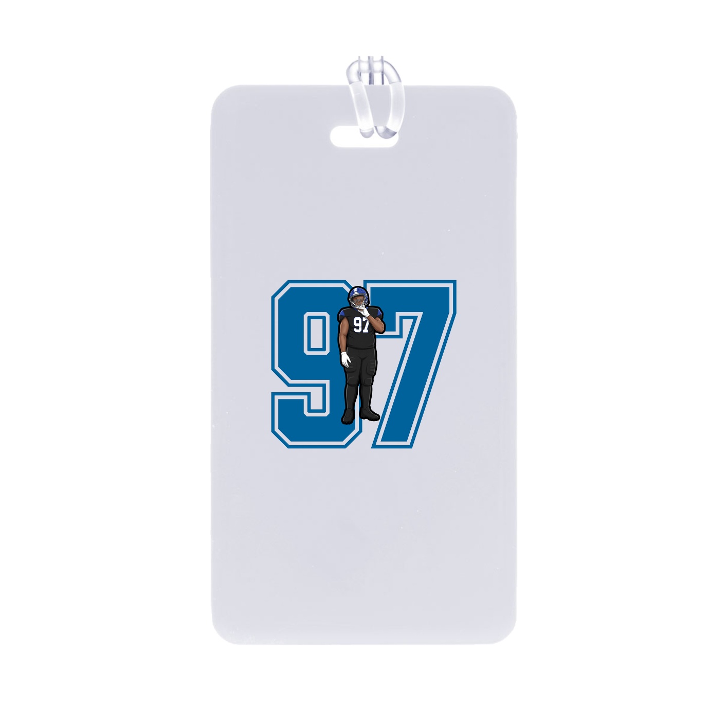 Bag Tag — Number in Classic