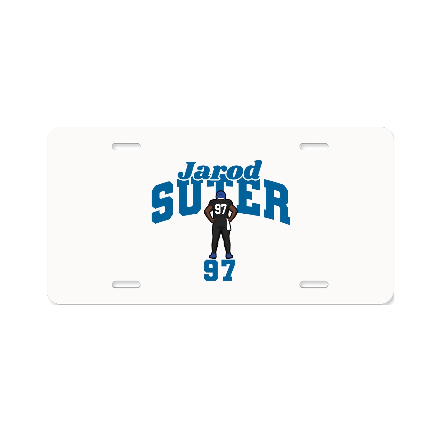 License Plate — Signature Arch in Classic