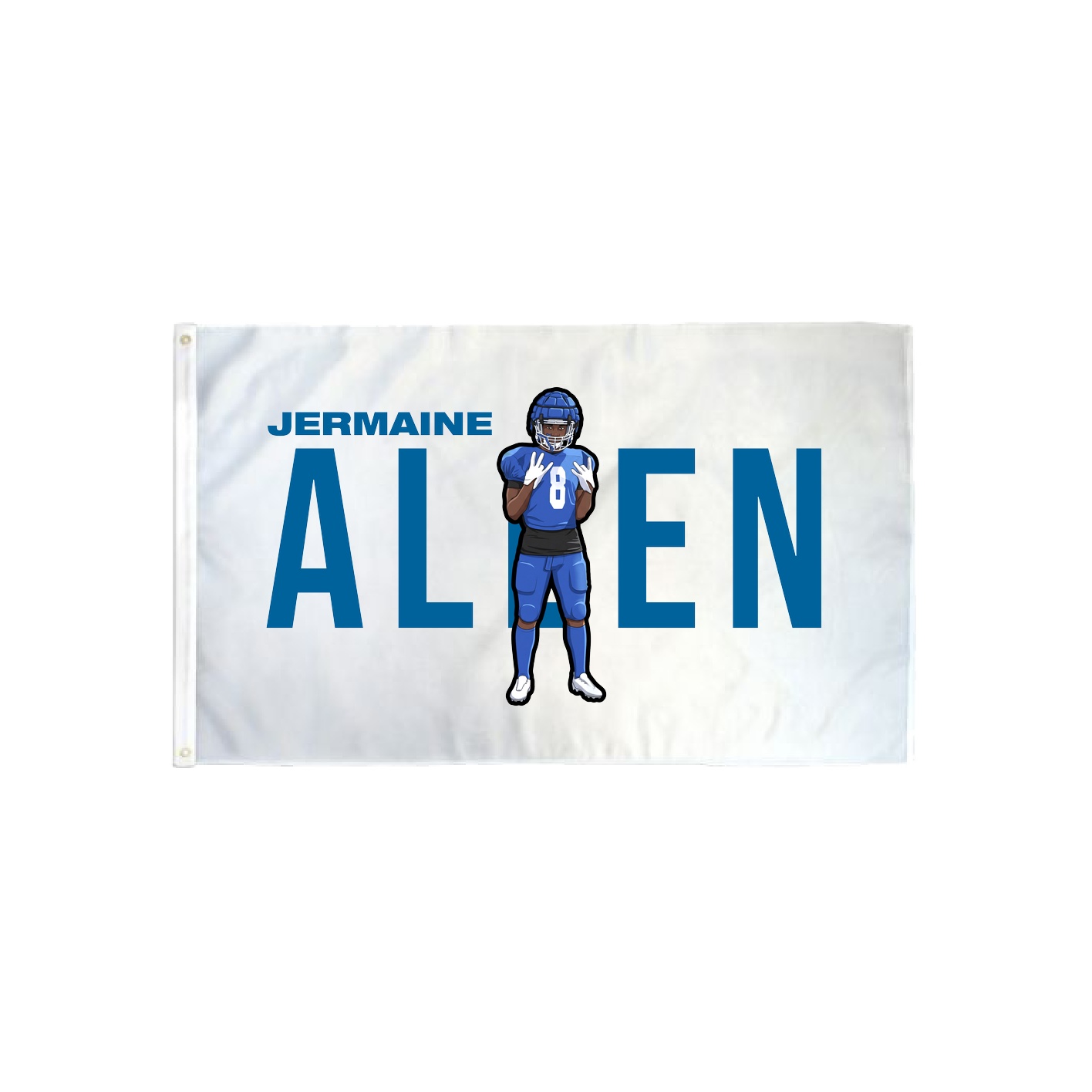 3x5 Flag — Player Name in Classic