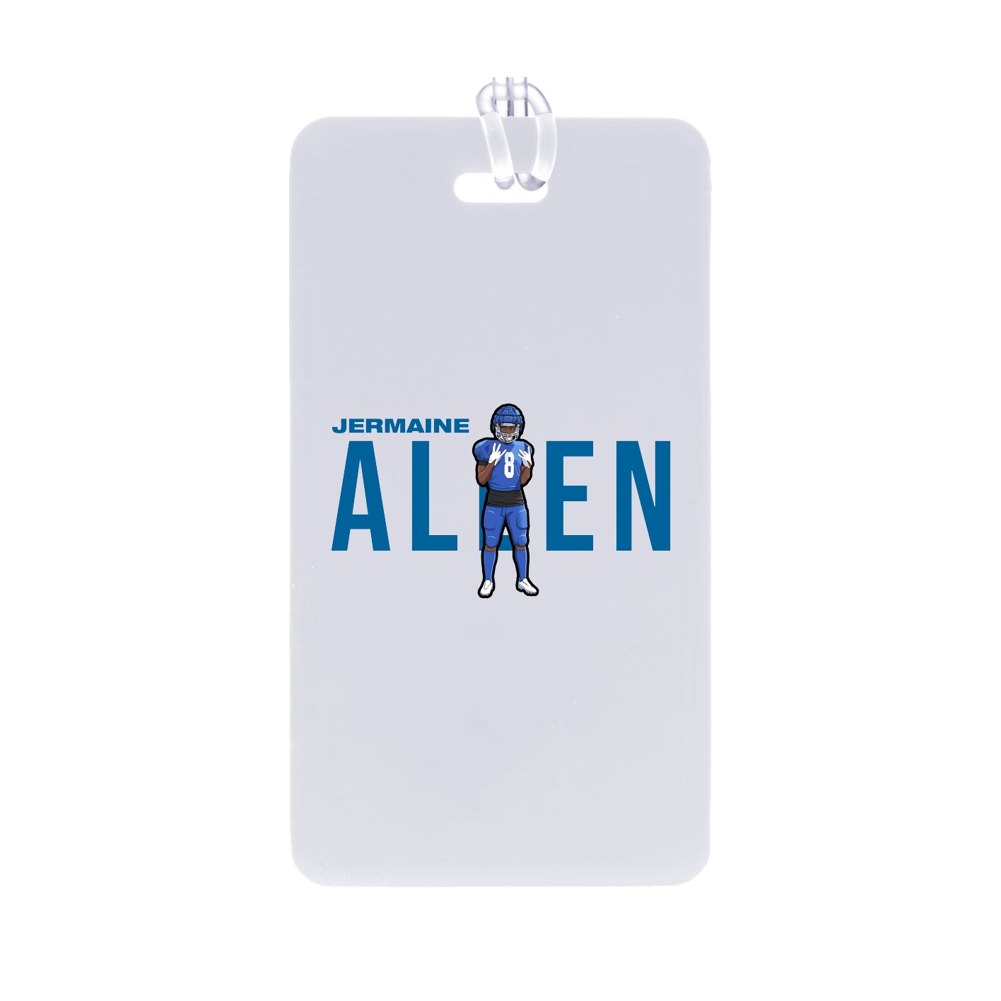 Bag Tag — Player Name in Classic